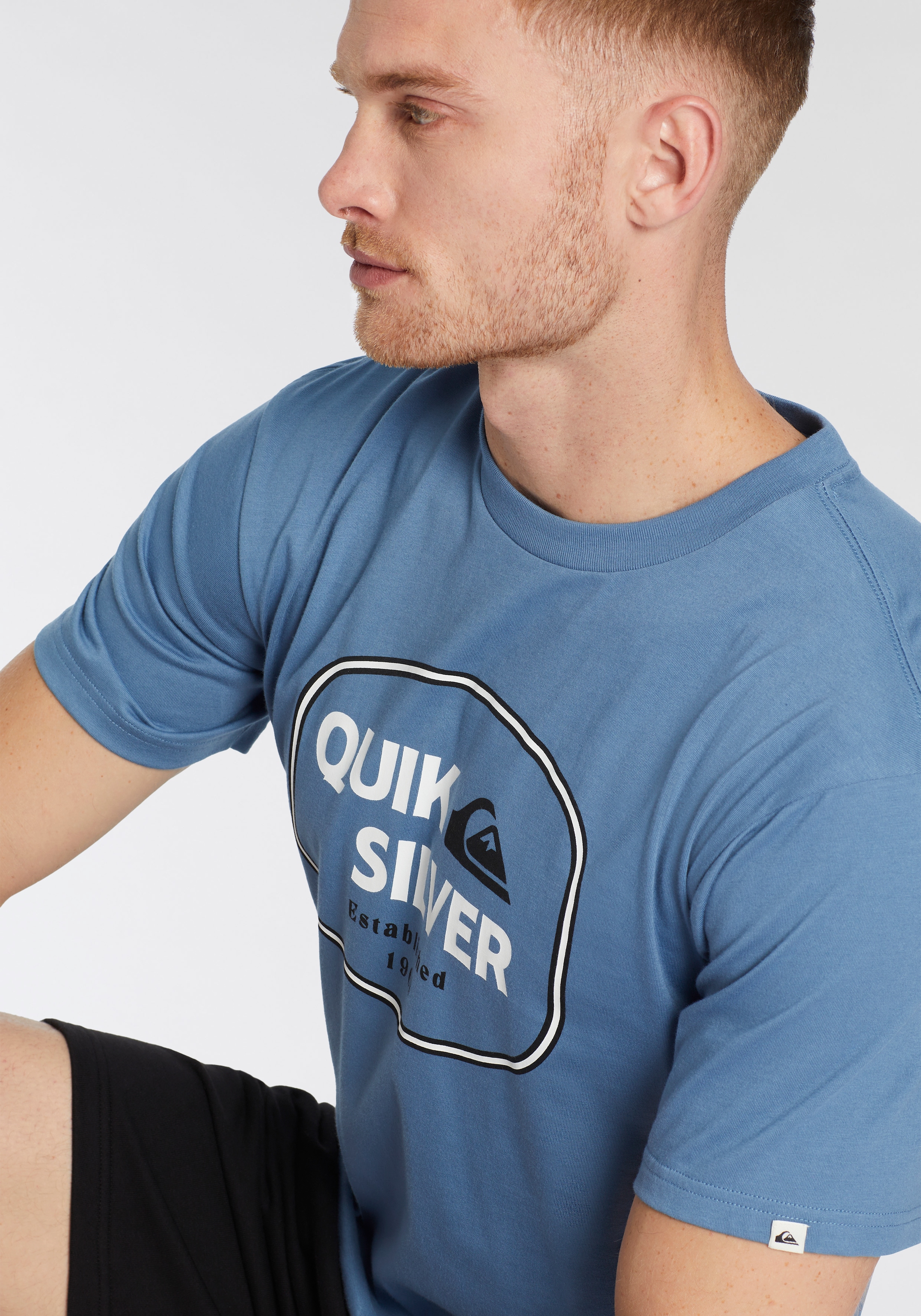 Quiksilver T-Shirt »JUST FRAMED LOCKUP SHORT SLEEVE PACK YM«