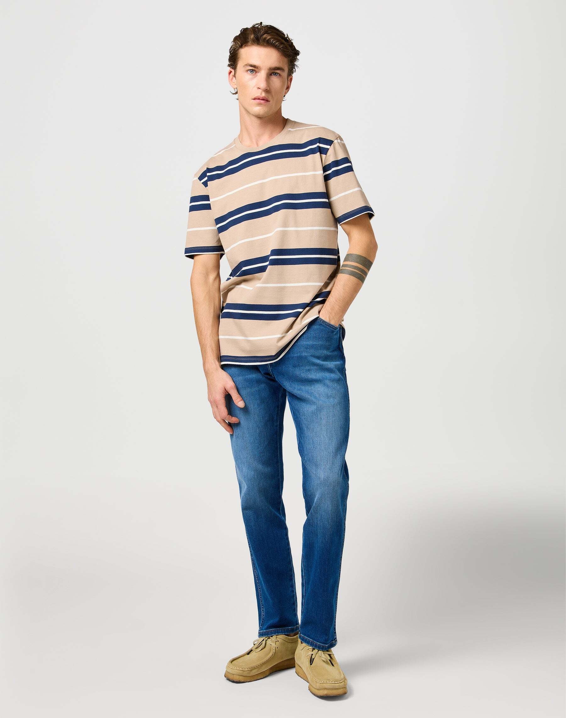 Wrangler T-Shirt »Wrangler T-Shirt Stripe Tee«