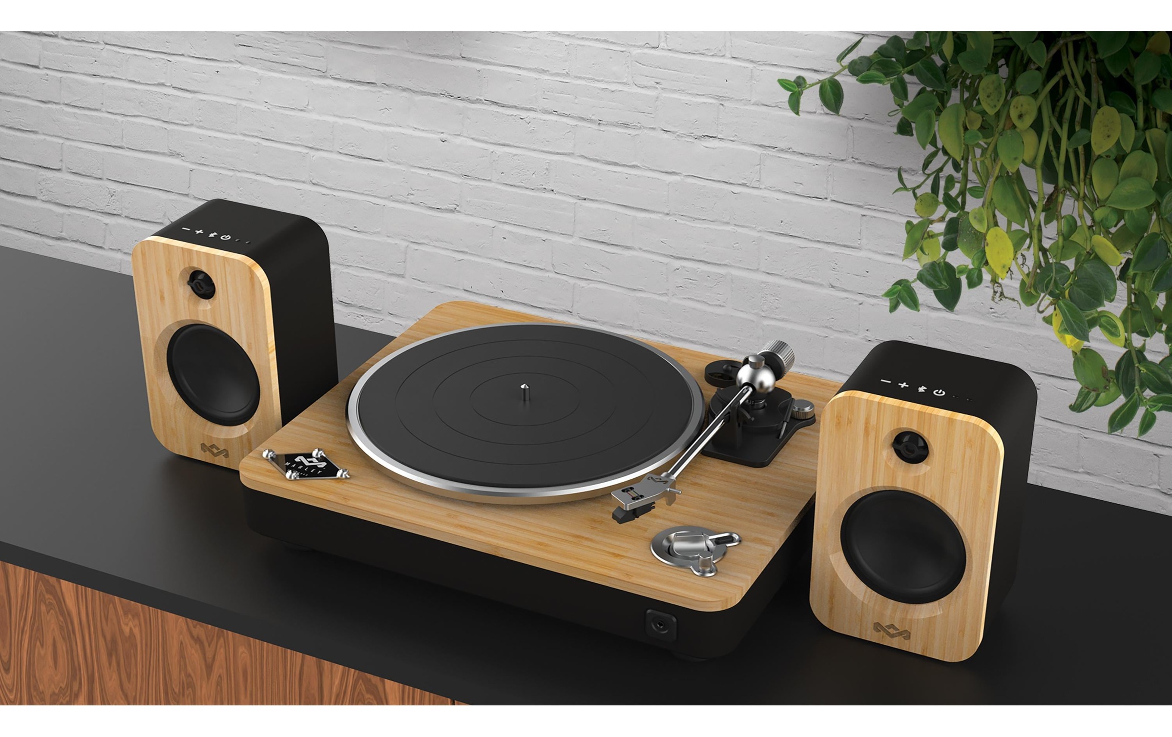 House of Marley Lautsprecher »Paar Get Together Duo Schwarz«