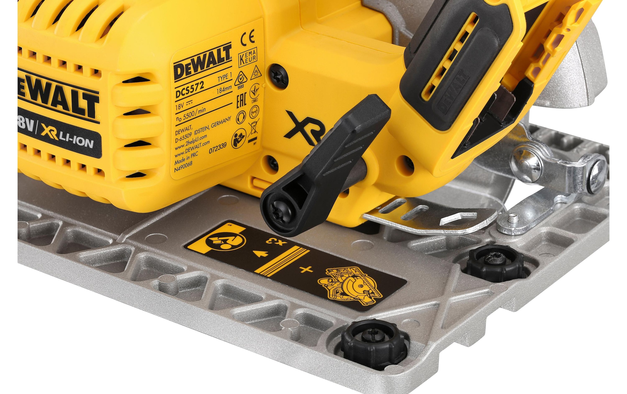 DeWalt Akku-Handkreissäge »DCS572NT«