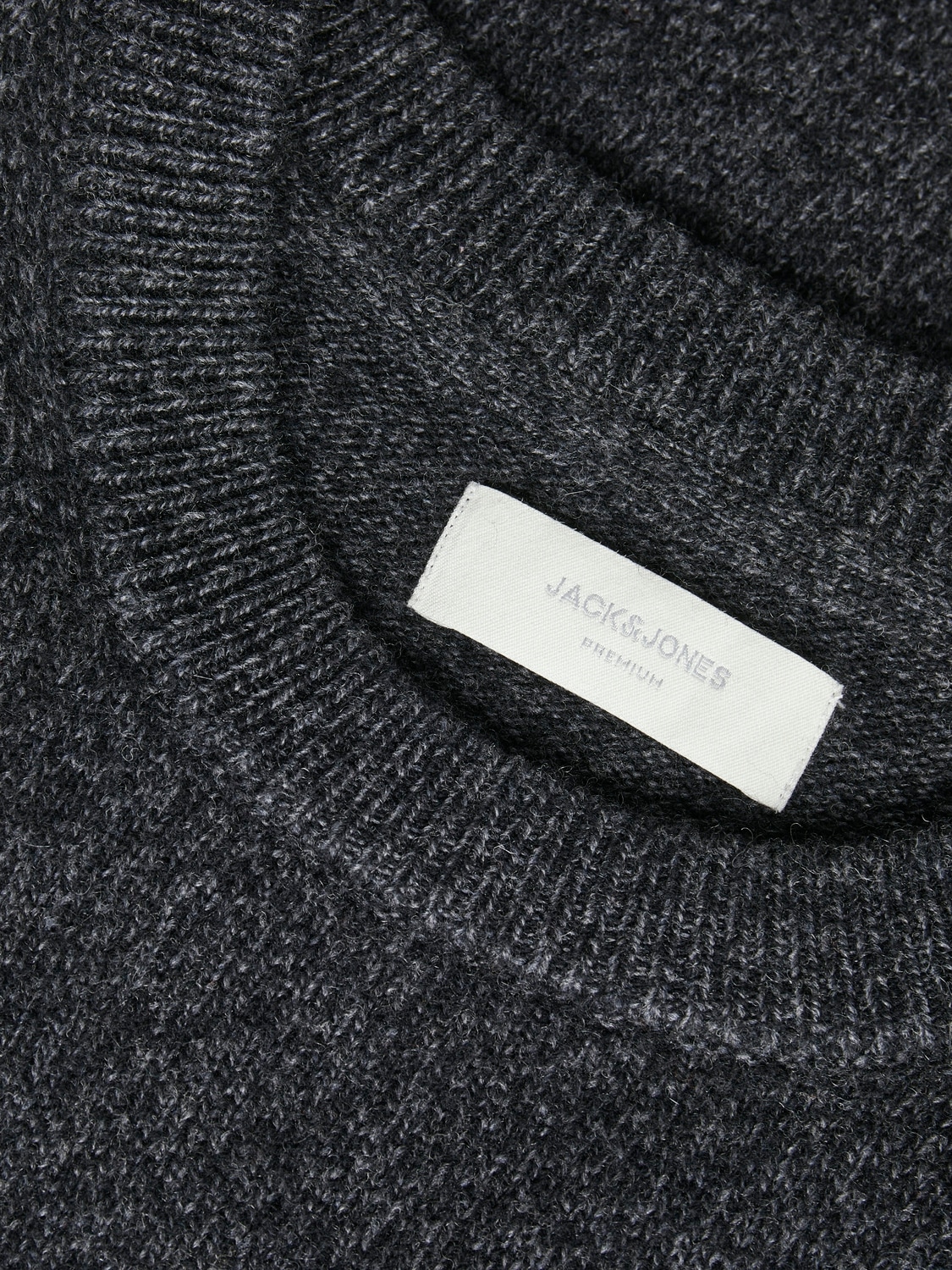 Jack & Jones Rundhalspullover »JPRBLULAMBSWOOL KNIT CREW NECK«