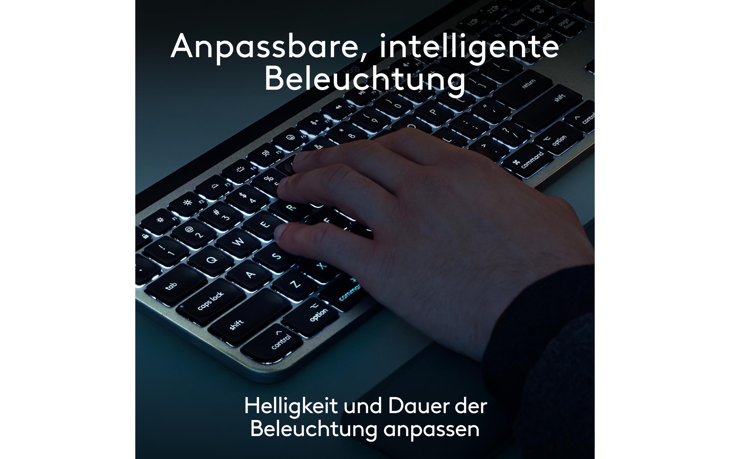 Logitech Tastatur- und Maus-Set »MX Keys S Combo for Mac«