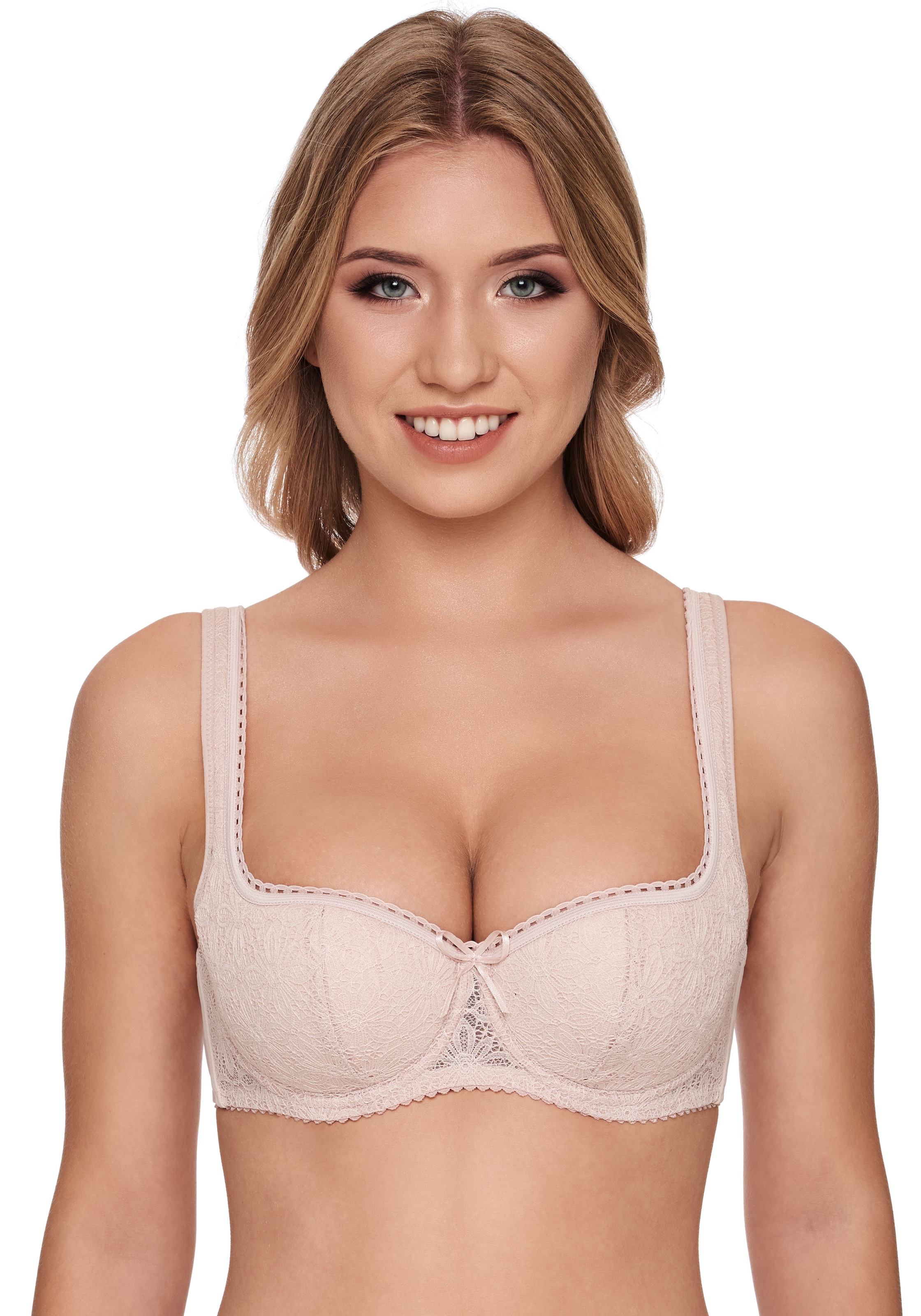Susa Dirndl-BH »Wiesn Zauber«, Soft-Cups, Spitze, mit Bügel, Stäbchen in der Seitennaht