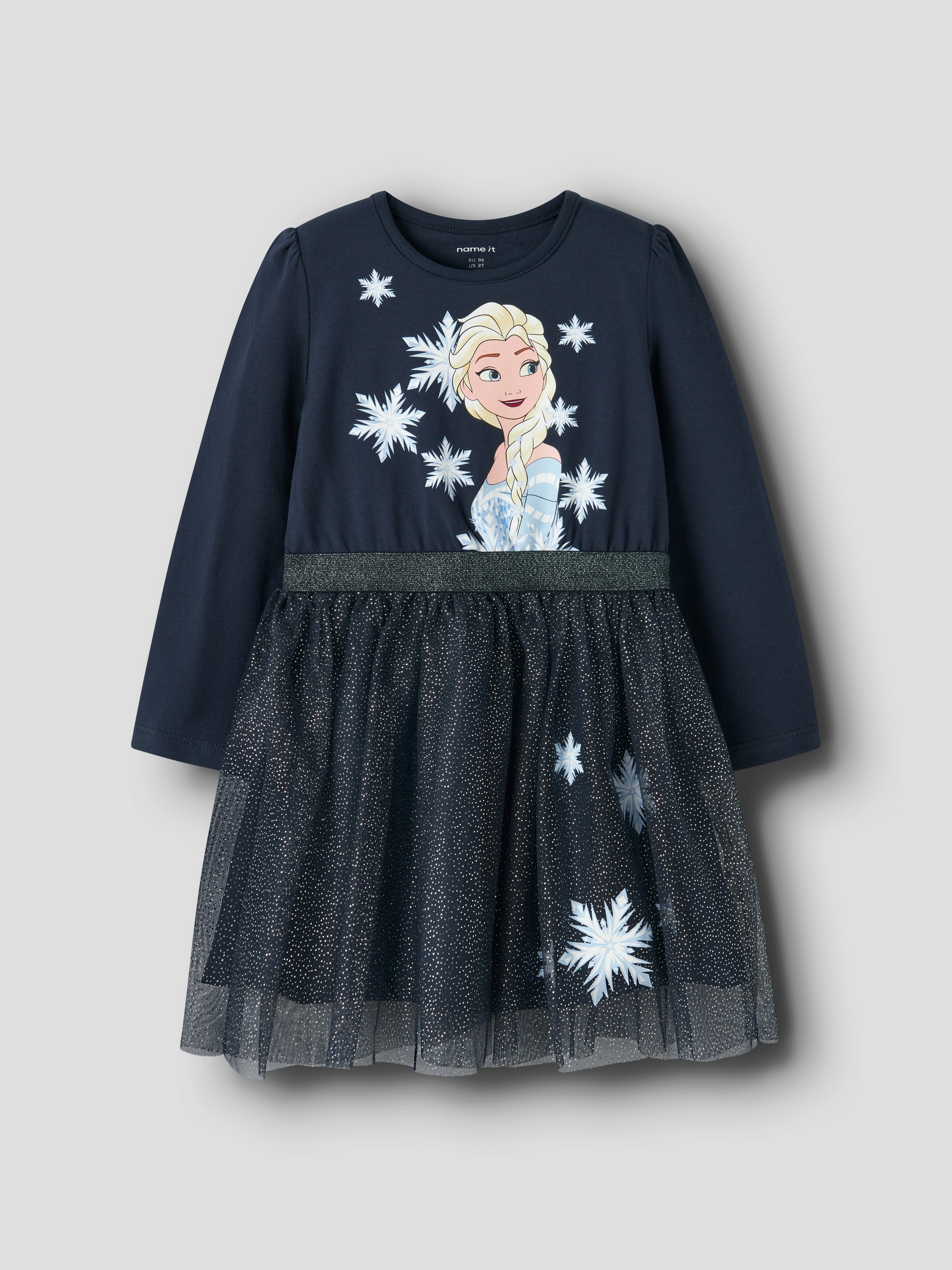 Name It Tüllkleid »NMFOSIMI FROZEN LS TULLE DRESS WDI«
