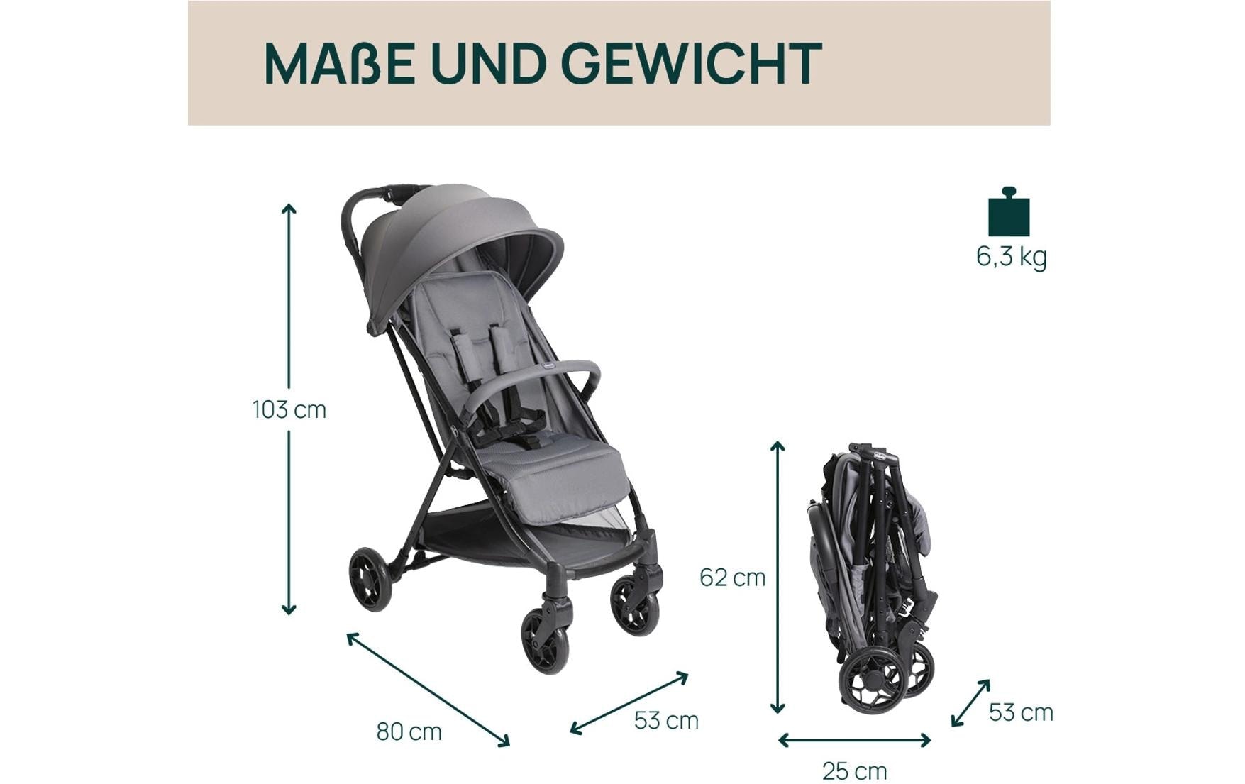 Chicco Kinder-Buggy »Urbino«, 6,3 kg