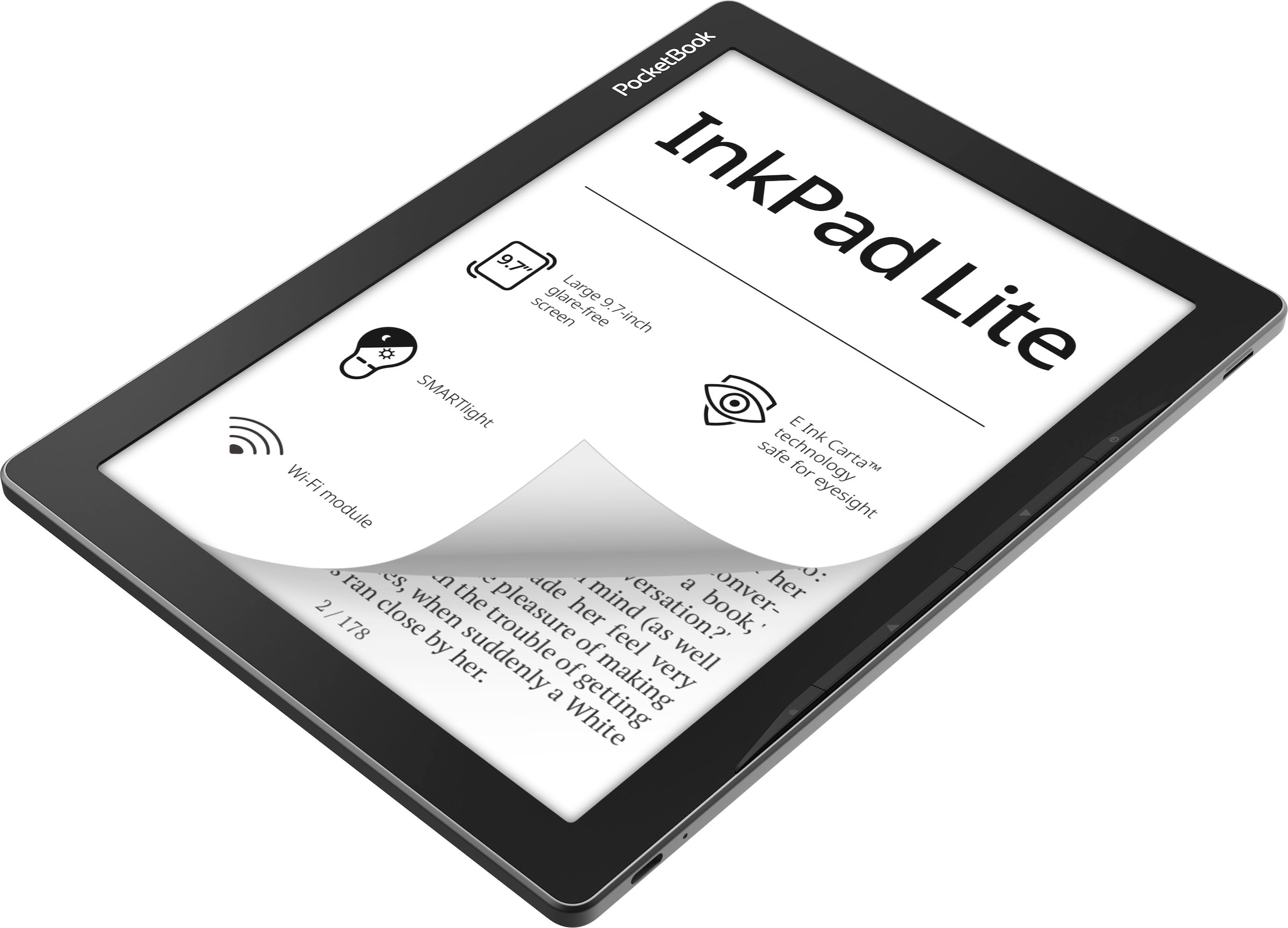 PocketBook E-Book »InkPad Lite«, (24,64 cm / 9,7 Zoll), Linux,)
