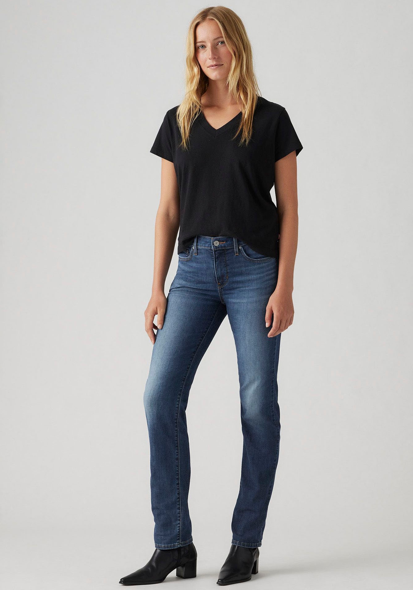 Levi's® Gerade Jeans »314 Shaping Straight«, mit Stretch