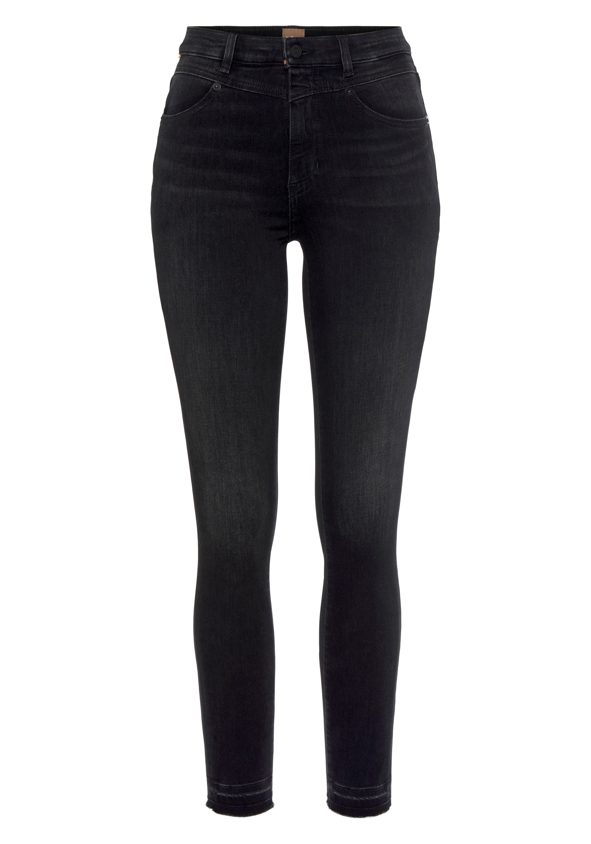 Rise im kaufen online Stretch Five-Pocket-Style, Jelmoli-Versand Rise Denim, Skinny-fit-Jeans | »Kitt Premium High Skinny«, High ORANGE BOSS