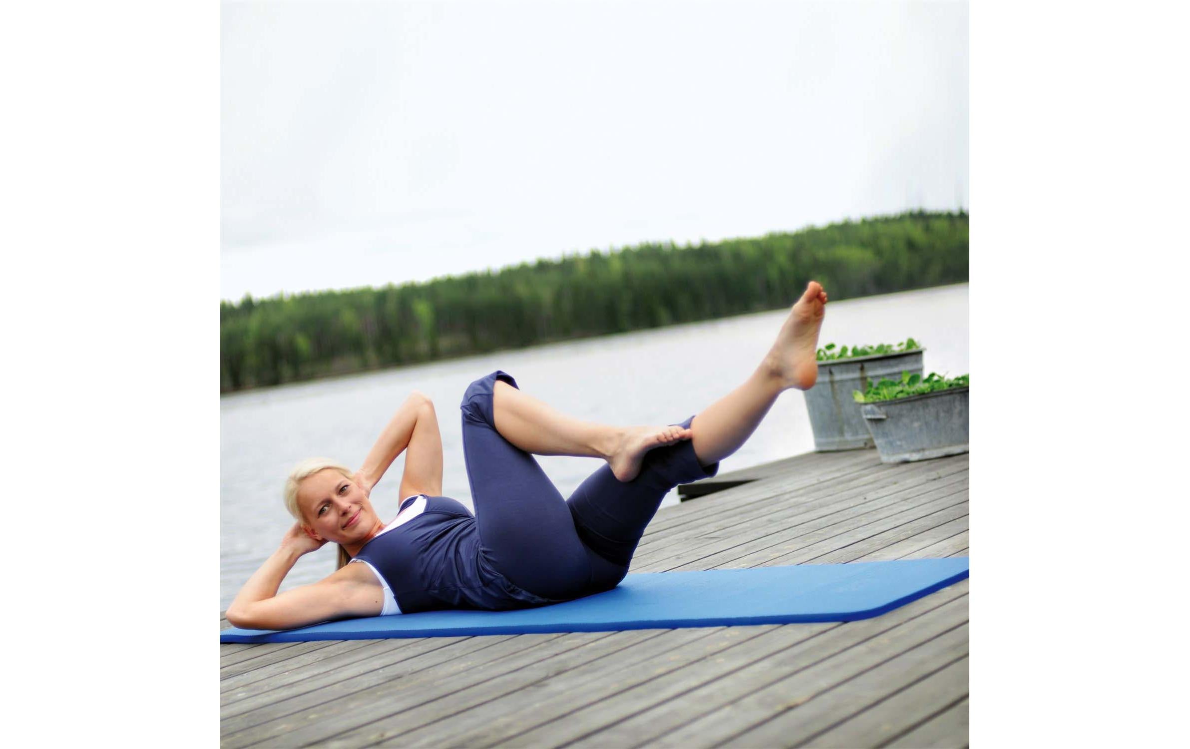 SISSEL Gymnastikmatte »Mat 1 cm blau«