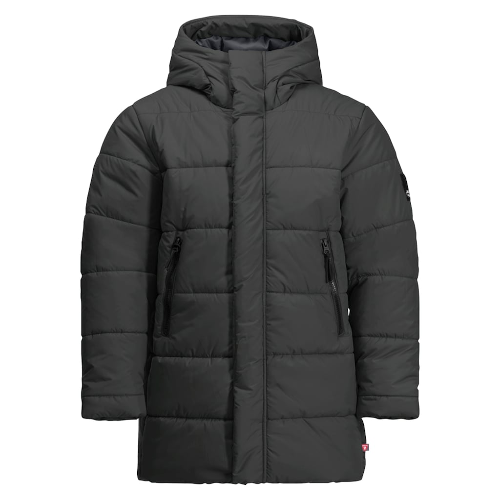 Jack Wolfskin Softshelljacke »TEEN INS LONG JACKET Y«, mit Kapuze