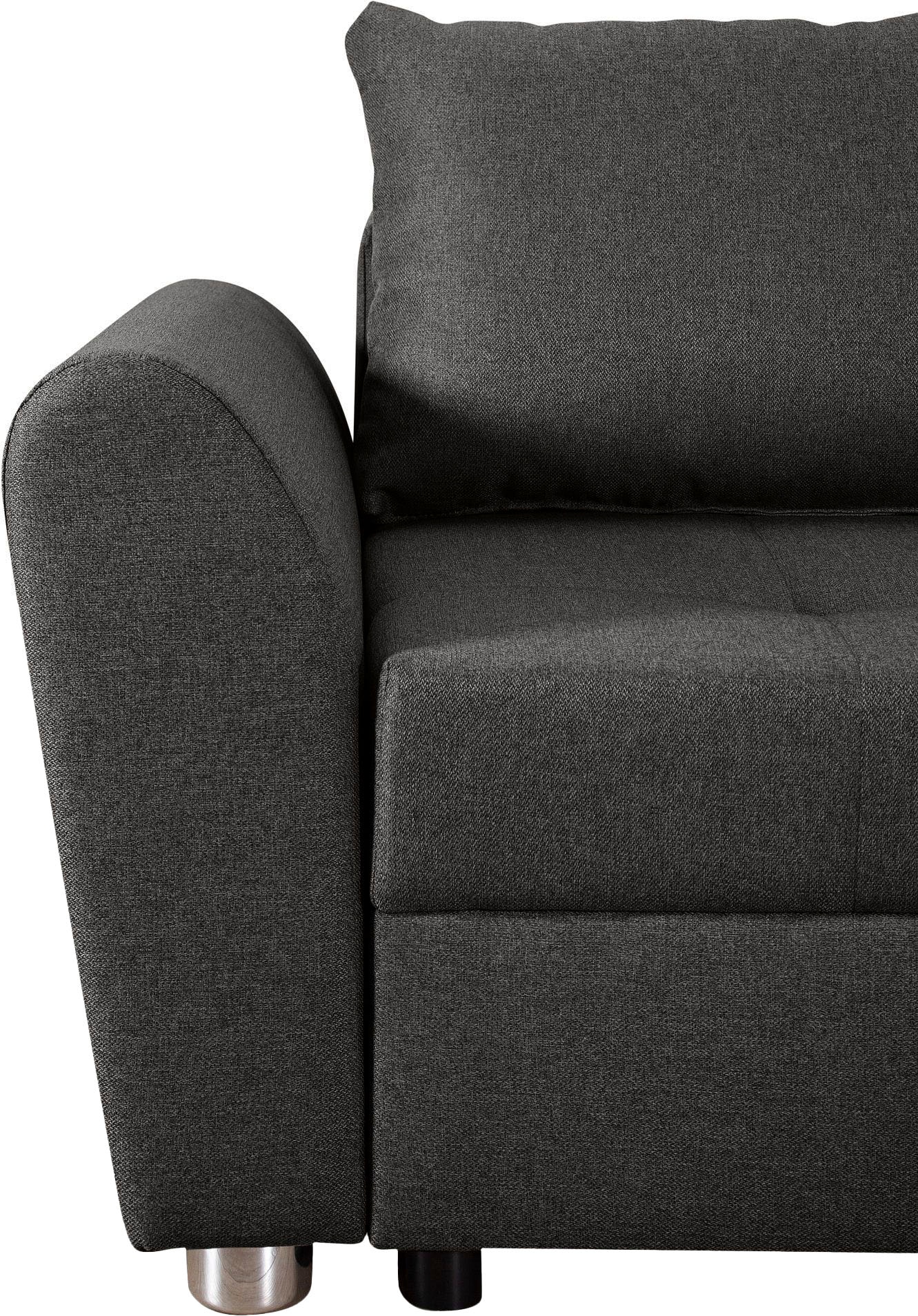 COLLECTION AB Ecksofa »JANA XL-Sofa L-Form«, inkl. Bettfunktion, Bettkasten und Bonnelfederkern