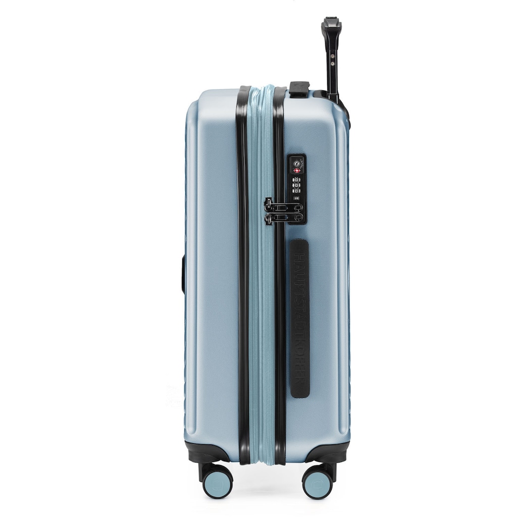 Hauptstadtkoffer Hartschalen-Trolley »Mitte, pool blue, 55 cm«, 4 Rollen