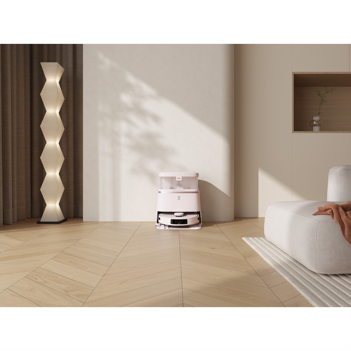 ECOVACS Saugroboter »Ecovacs Saugroboter T30 Pro omni, Deebot, rosa«