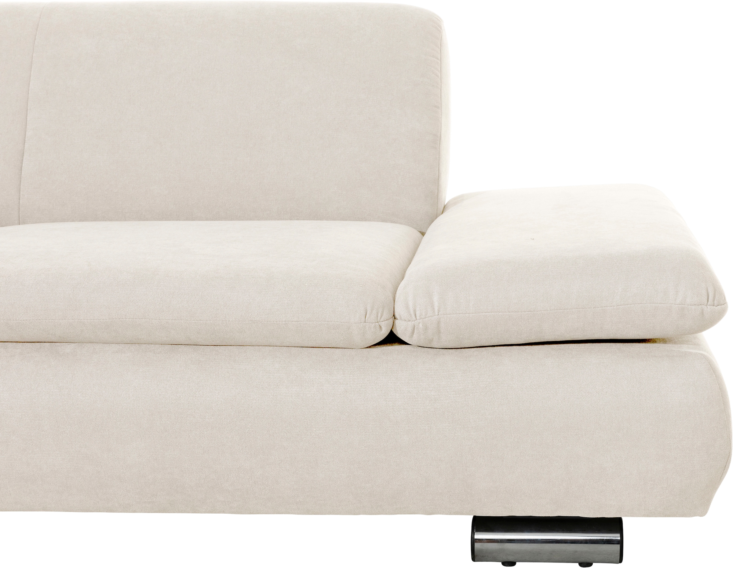 Max Winzer® Ecksofa »Toulouse modern und bequem, aktuelles Design, hoher Sitzkomfort«, mit klappbaren Armlehnen, Breite 271 cm