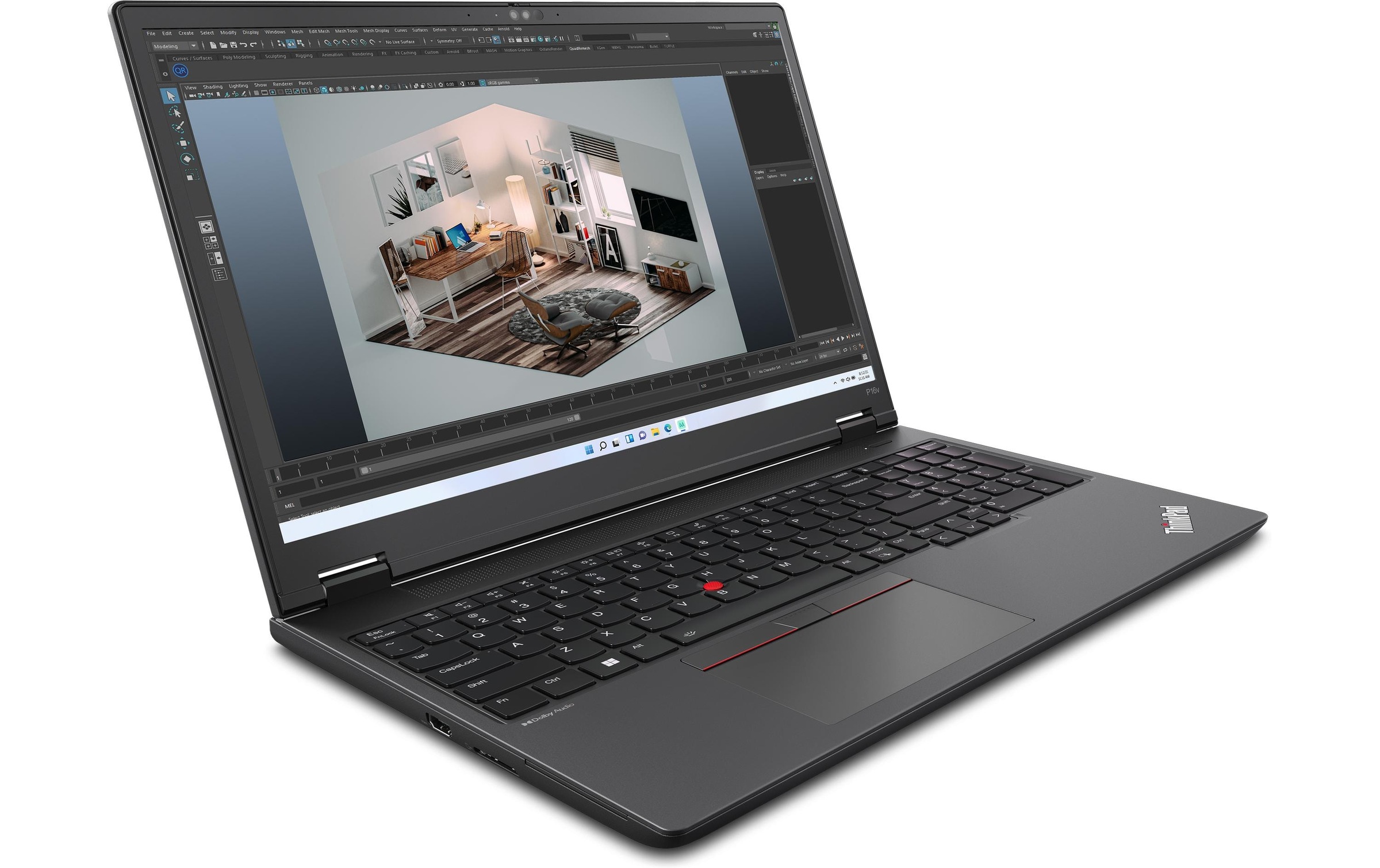 Lenovo Notebook »ThinkPad P16v Gen. 1 (AMD)«, 40,48 cm, / 16 Zoll, AMD, Ryzen 9, 2000 GB SSD
