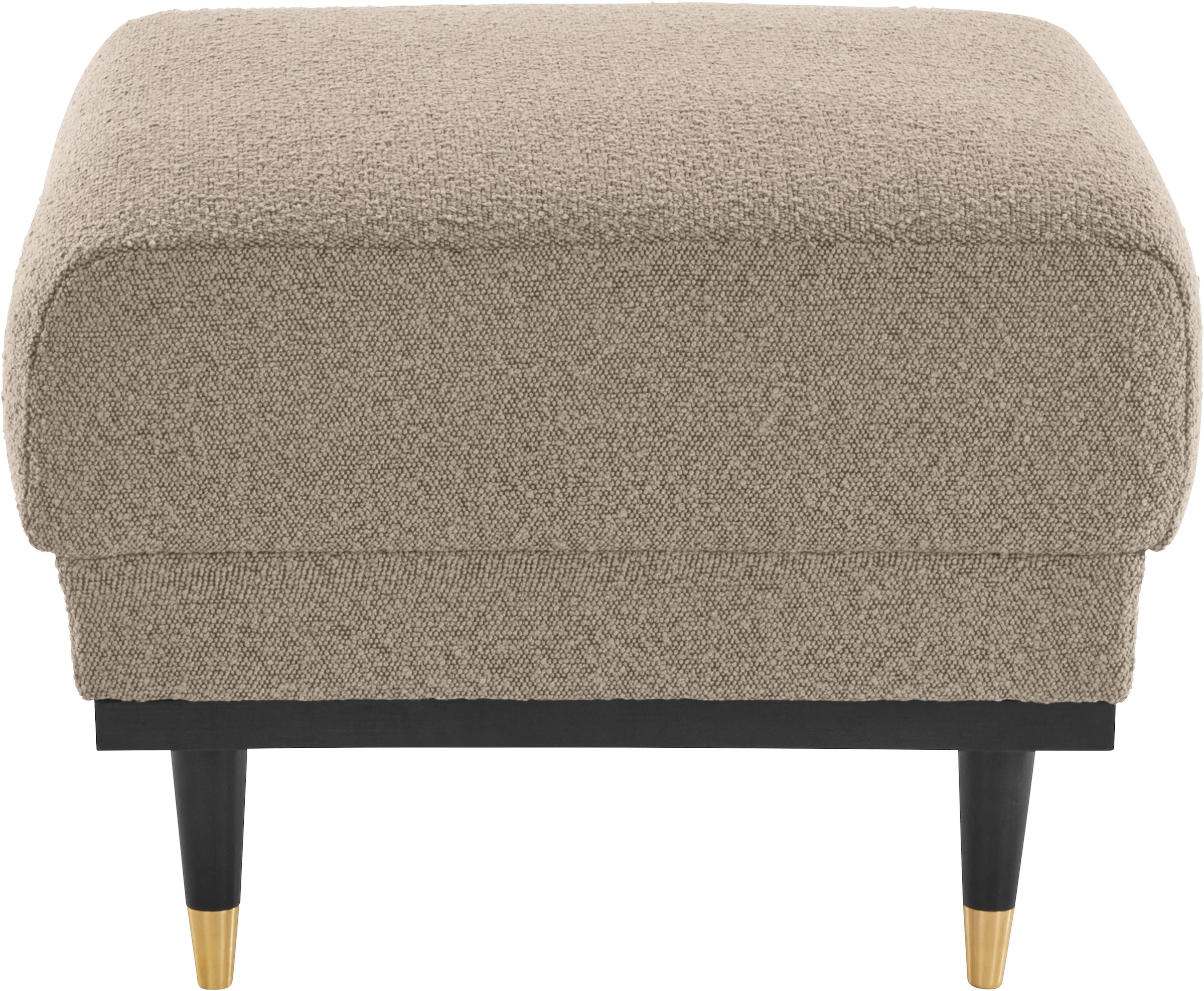 Guido Maria Kretschmer Home&Living Polsterhocker »Chamby New«, im Bouclé-Strukturbezug