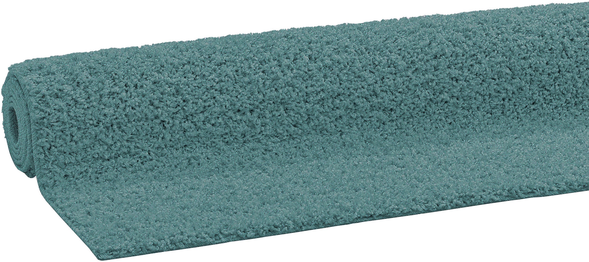 Bruno Banani Hochflor-Teppich »Shaggy Soft«, rechteckig, 30 mm Höhe, gewebt, Uni Farben, besonders weich und kuschelig