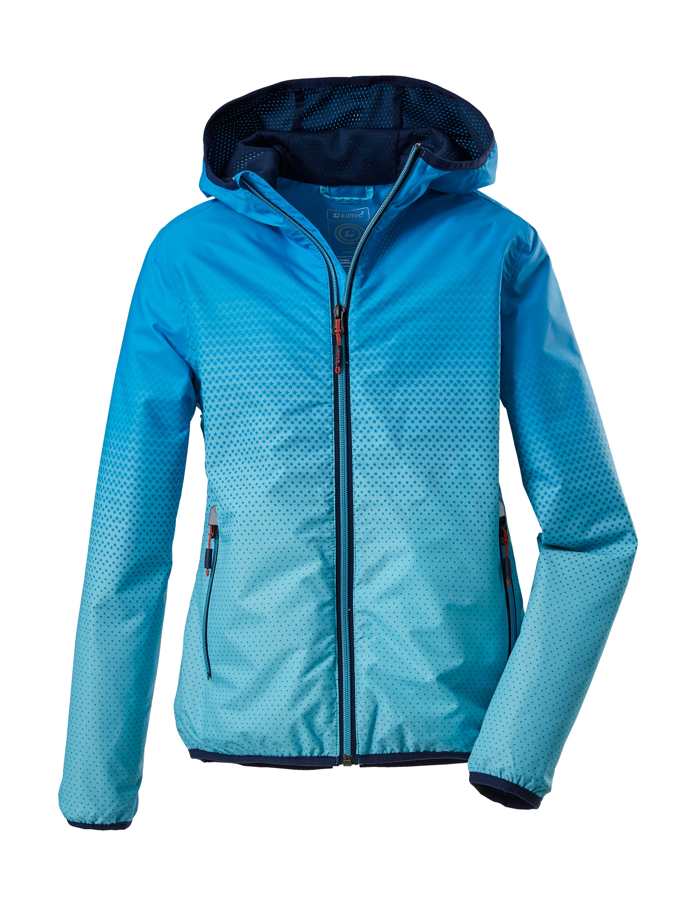 Killtec Outdoorjacke »Lyse GRLS JCKT A«, Leichte Mädchen Funktionsjacke von killtec, wasserdicht, packbar