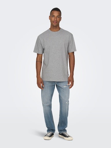 ONLY & SONS Rundhalsshirt »ONSFRED RLX SS TEE«