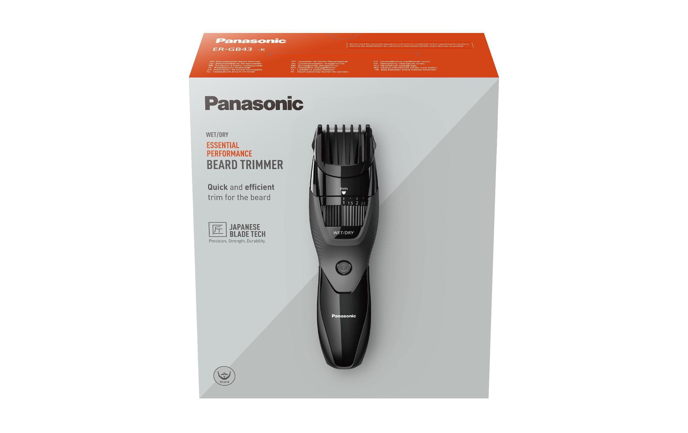 Panasonic Gesichtshaarrasierer »Panasonic Bartschneider ER-GB43K503«