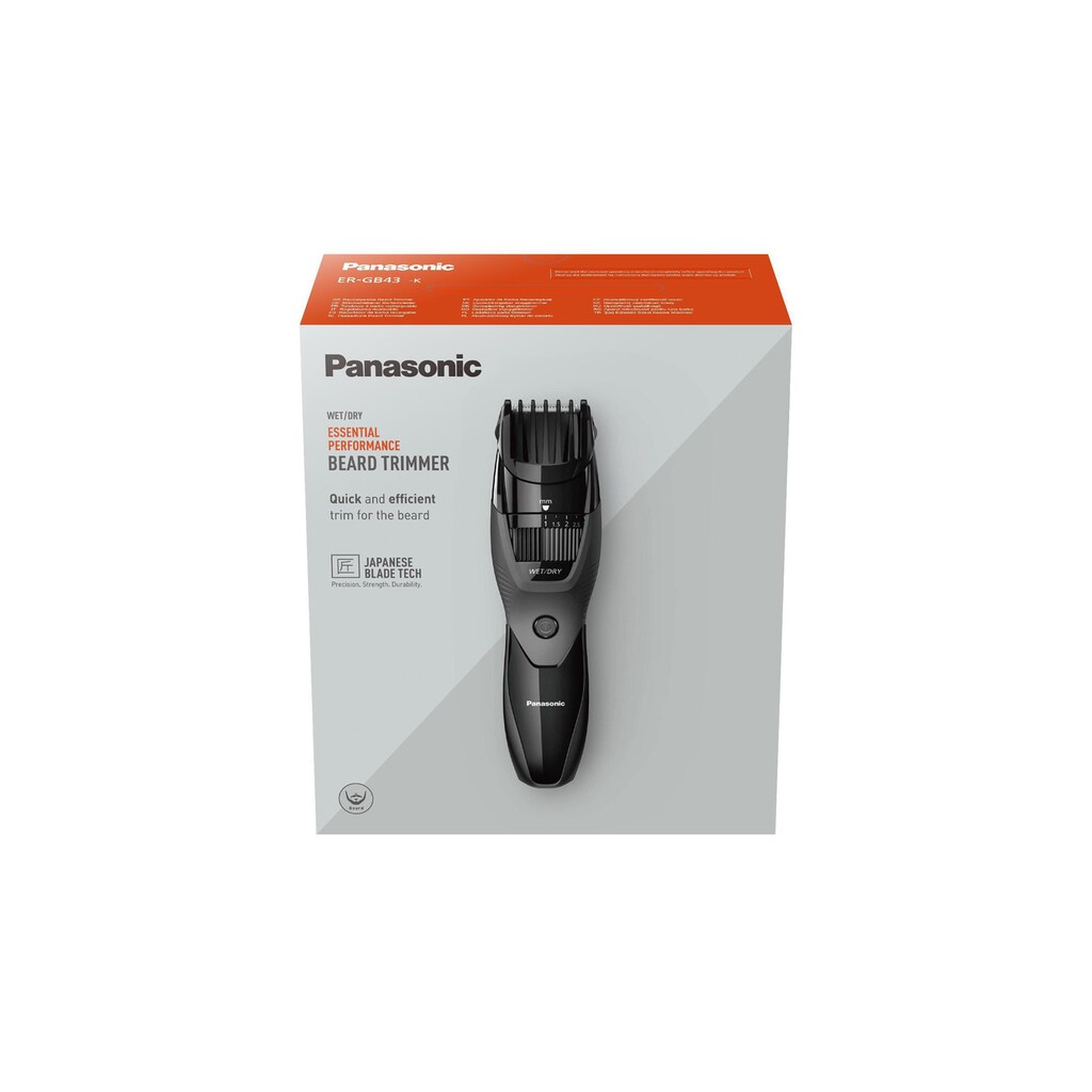 Panasonic Gesichtshaarrasierer »Panasonic Bartschneider ER-GB43K503«