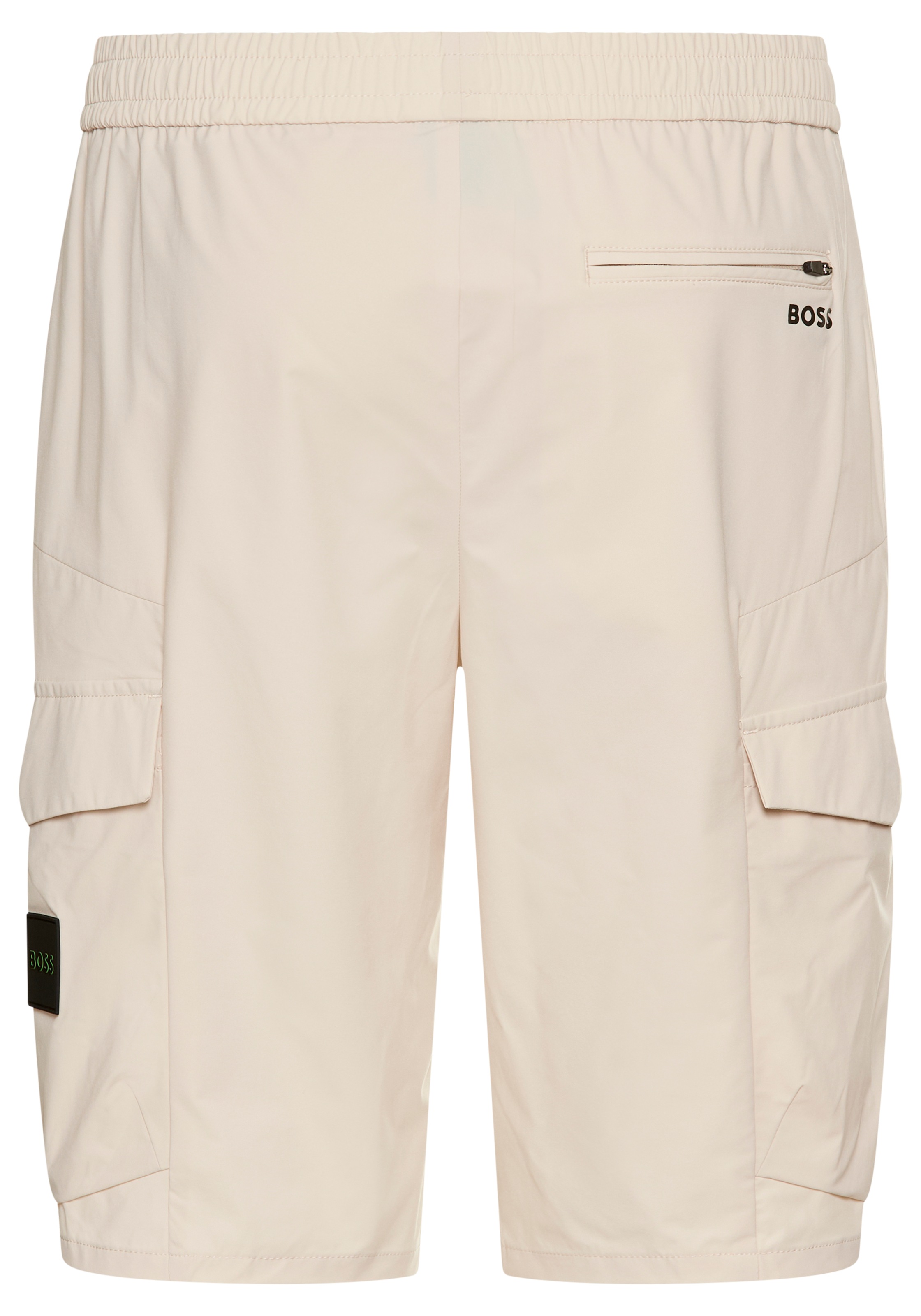BOSS GREEN Shorts »S Urbanex-Cargo«, mit Cargotaschen Cargohose Stretchhose Businesshose Anzughose