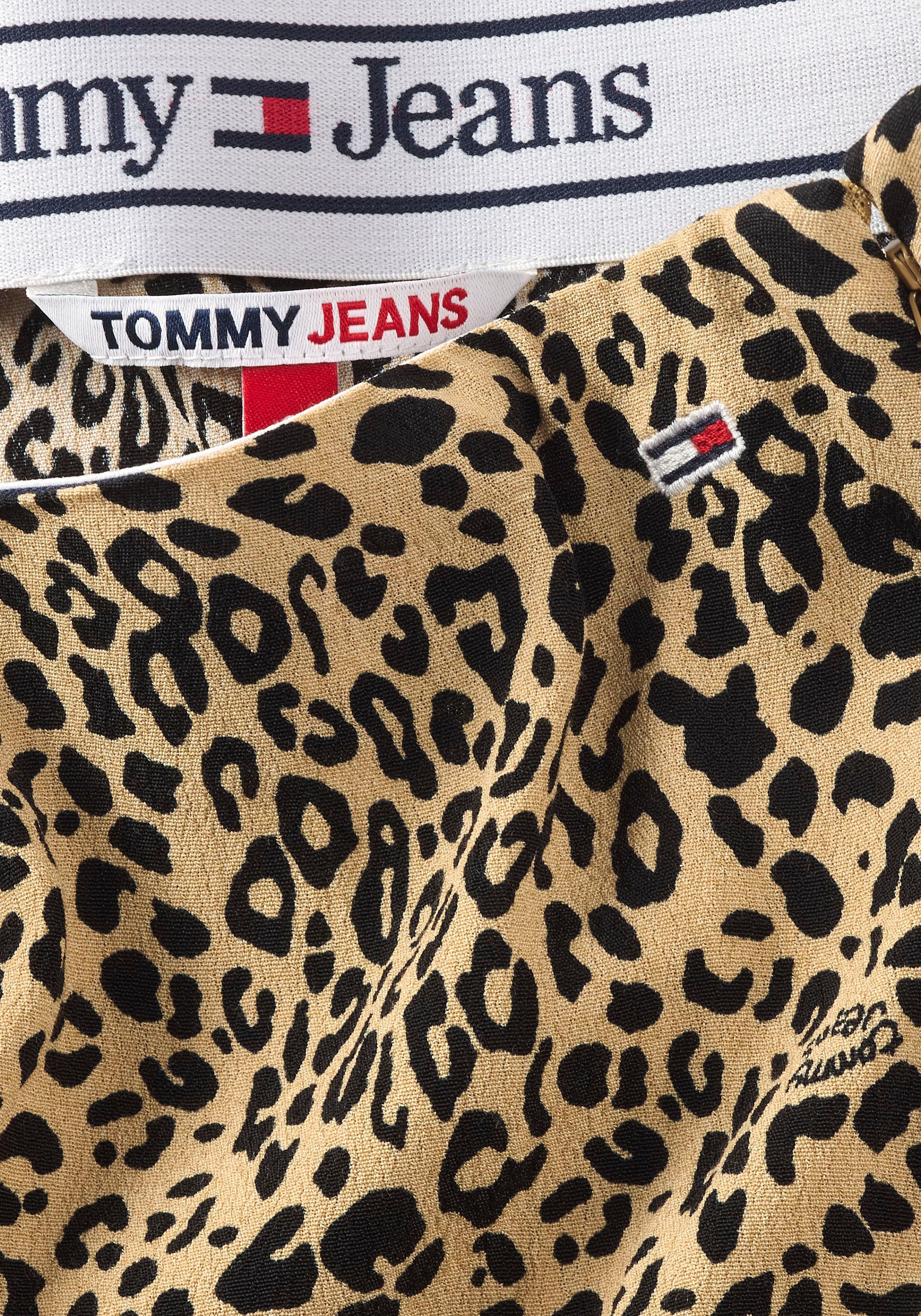 Tommy Jeans A-Linien-Rock »TJW LEO FLARE SKIRT«, im modischem Animal Print  online shoppen bei Jelmoli-Versand Schweiz