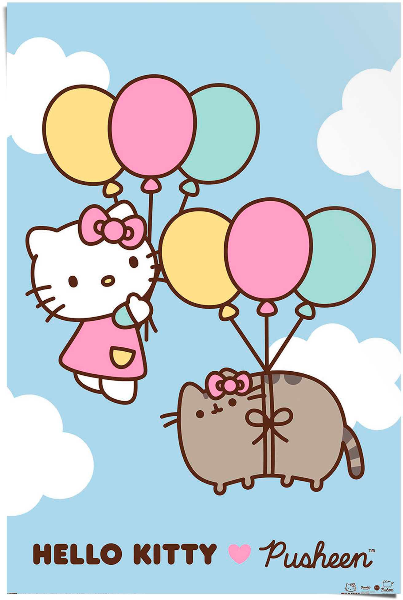 Reinders! Poster »Hello Kitty - up and away« online shoppen |  Jelmoli-Versand