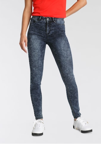 Arizona Skinny-fit-Jeans »Ultra Stretch moon washed«, Moonwashed Jeans kaufen