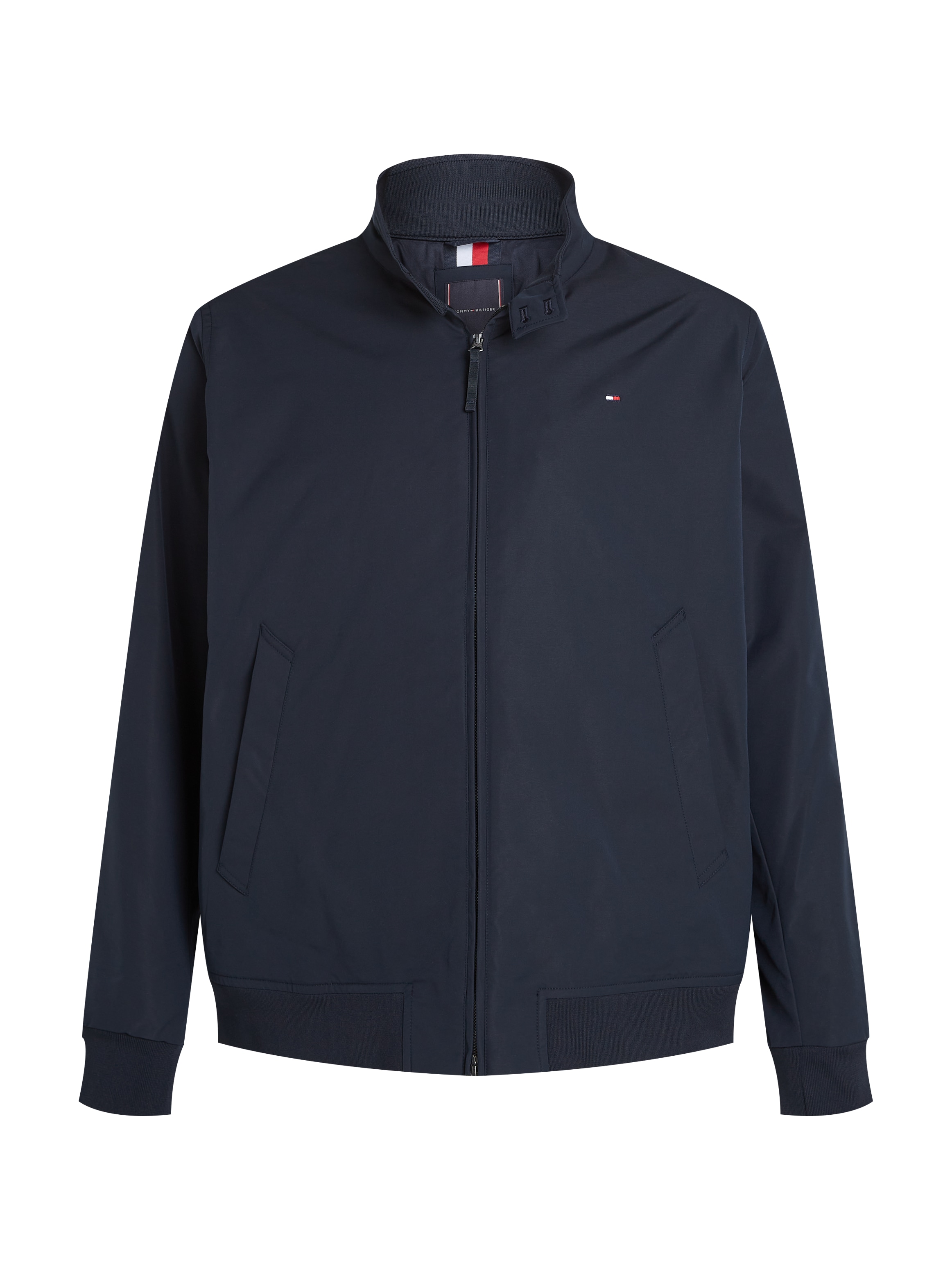 Tommy Hilfiger Big & Tall Allwetterjacke »BT-HARRINGTON JACKET-B«, in Grossen Grössen, Logostickerei