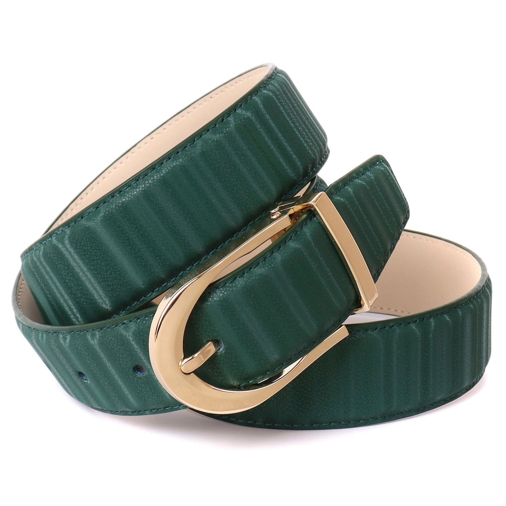 Schliesse Anthoni Crown Ledergürtel, online Jelmoli-Versand Schweiz kaufen mit glänzender ovaler bei