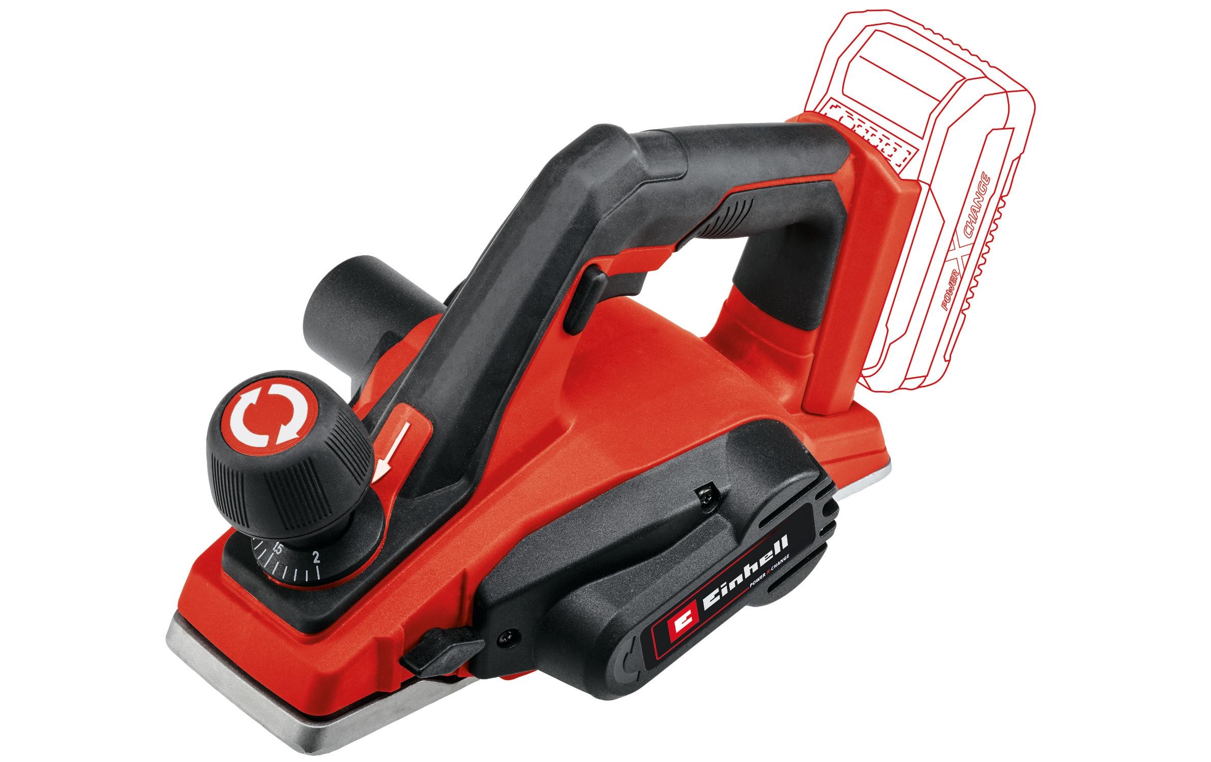 Einhell Akku-Elektrohobel »TE-PL 18/82 Li Solo«, (1 tlg.)