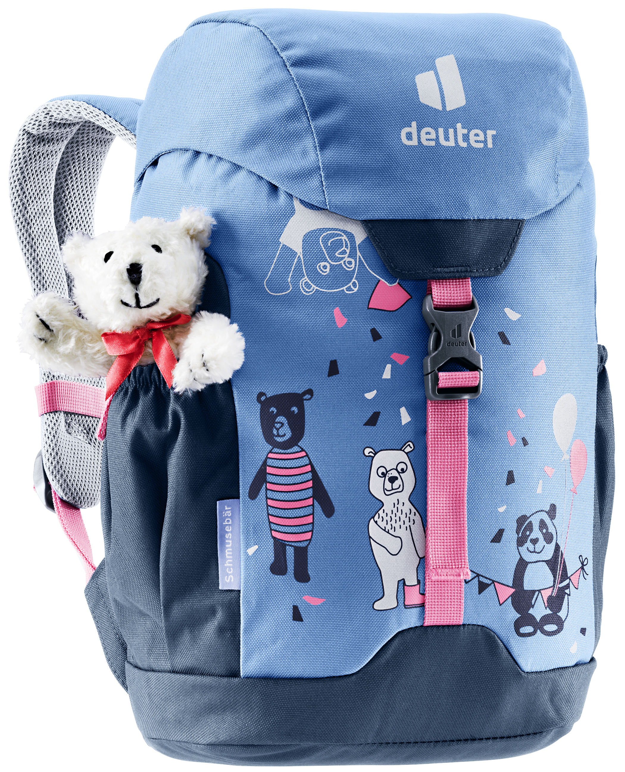 deuter Kinderrucksack »SCHMUSEBÄR MIT TEDDY 8 L«, Reflektoren