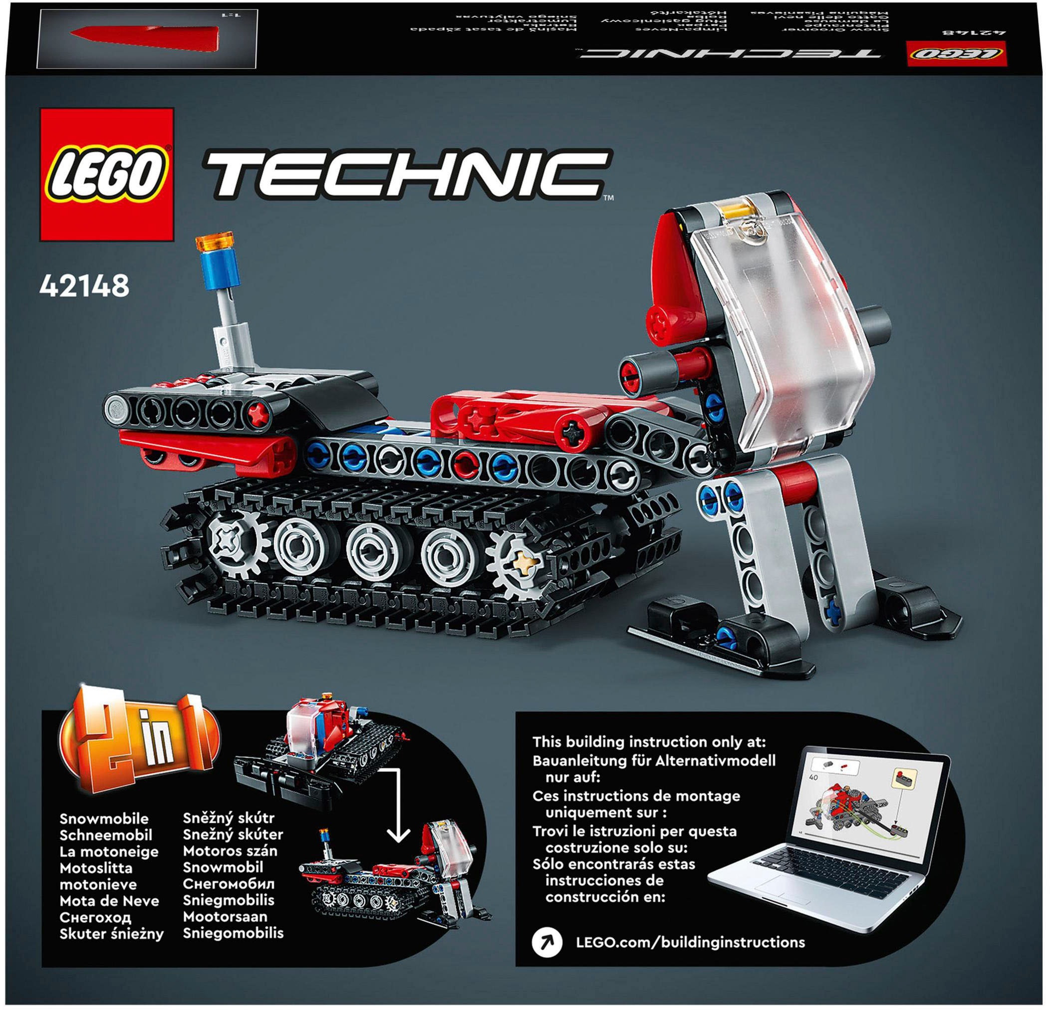 LEGO® Konstruktionsspielsteine »Pistenraupe (42148), LEGO® Technic«, (178 St.), Made in Europe