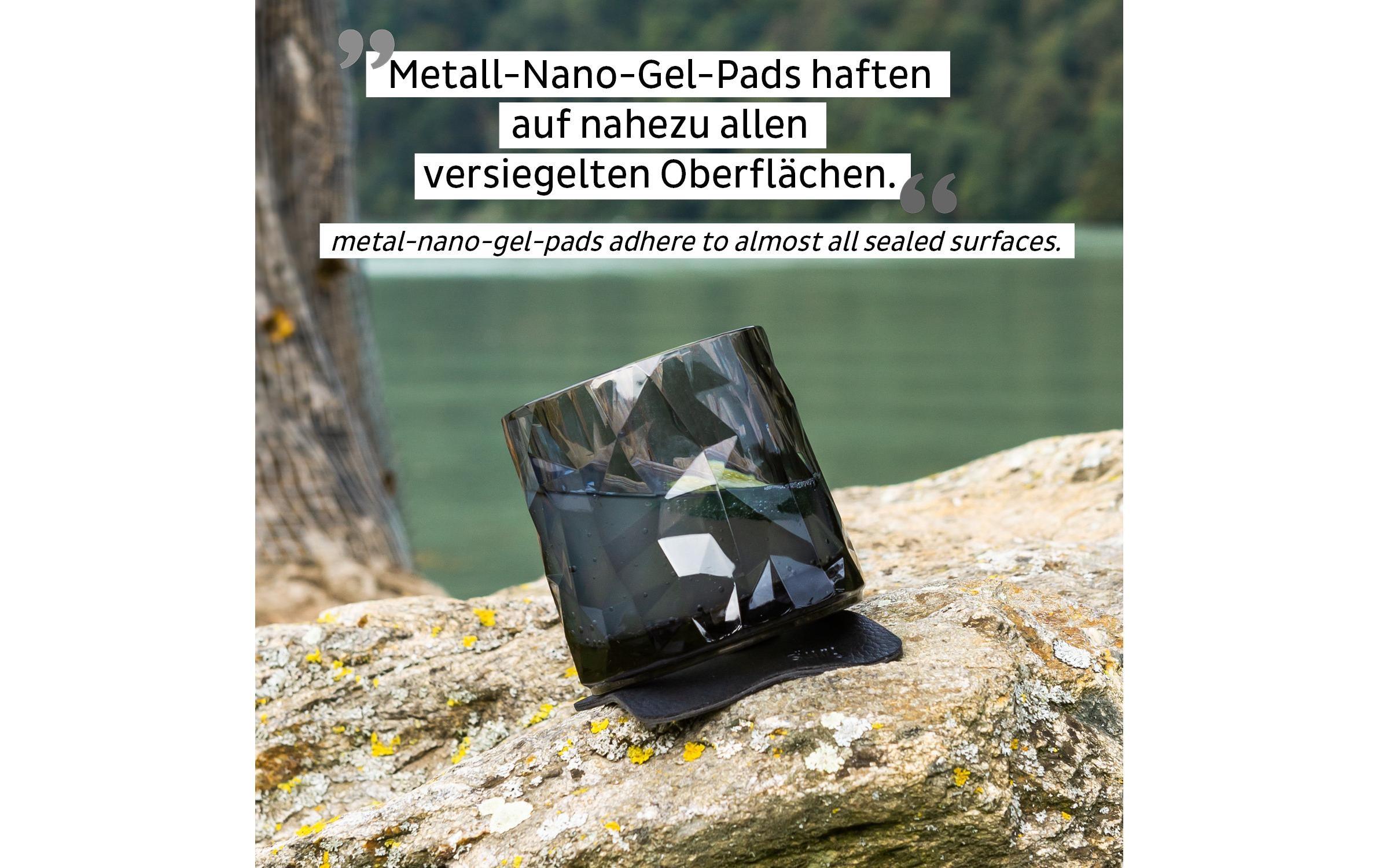 Glas »Silwy Magnet-Kunststoffgläser Tumbler Grau«