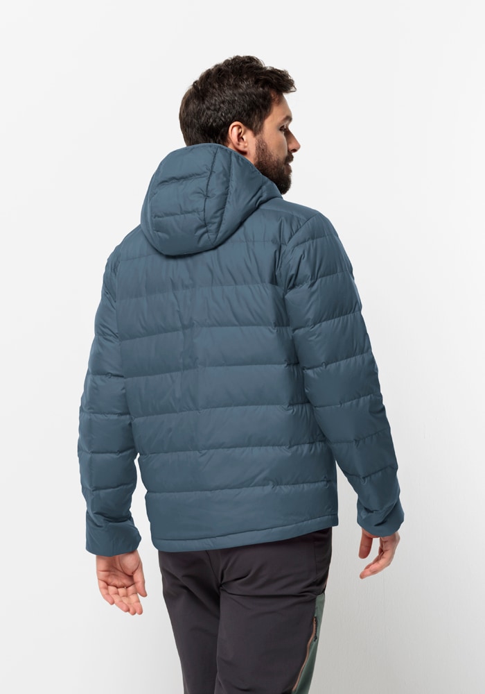 Jack Wolfskin Daunenjacke »ATHER DOWN HOODY M RDS«, mit Kapuze