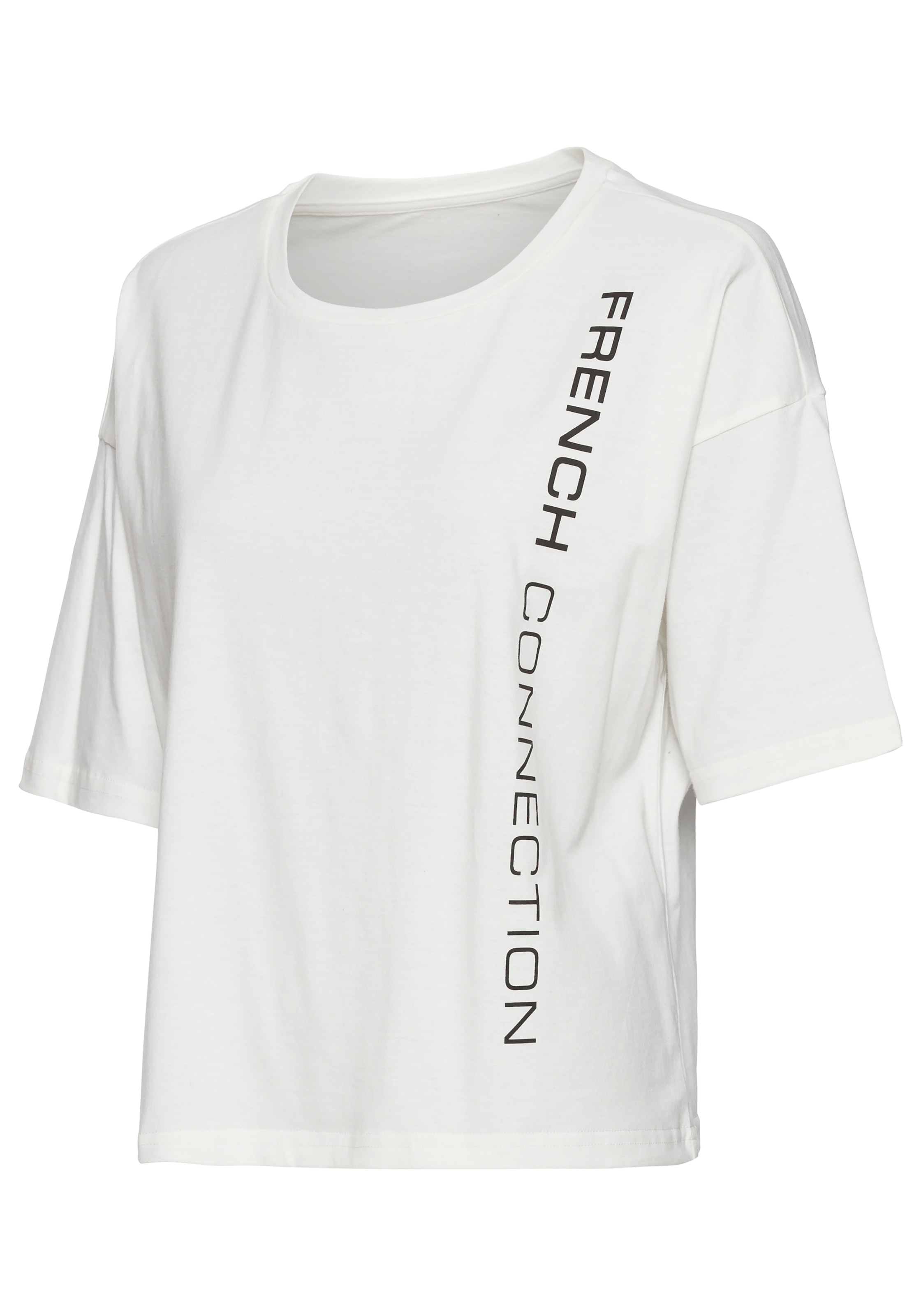 French Connection T-Shirt, mit weiten Ärmeln und Logodruck