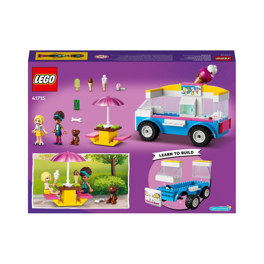 LEGO® Spielbausteine »Eiswagen 41715«, (84 St.)