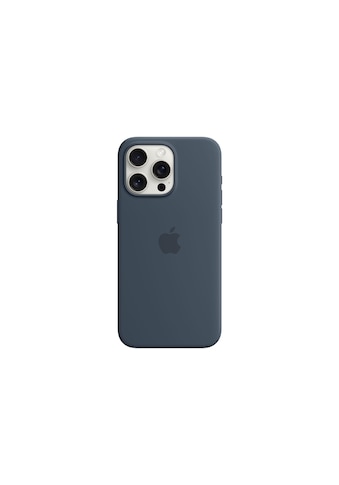 Handyhülle »Apple iPhone 15 Pro Max Silikon Case mit MagSafe«, Apple iPhone 15 Pro Max