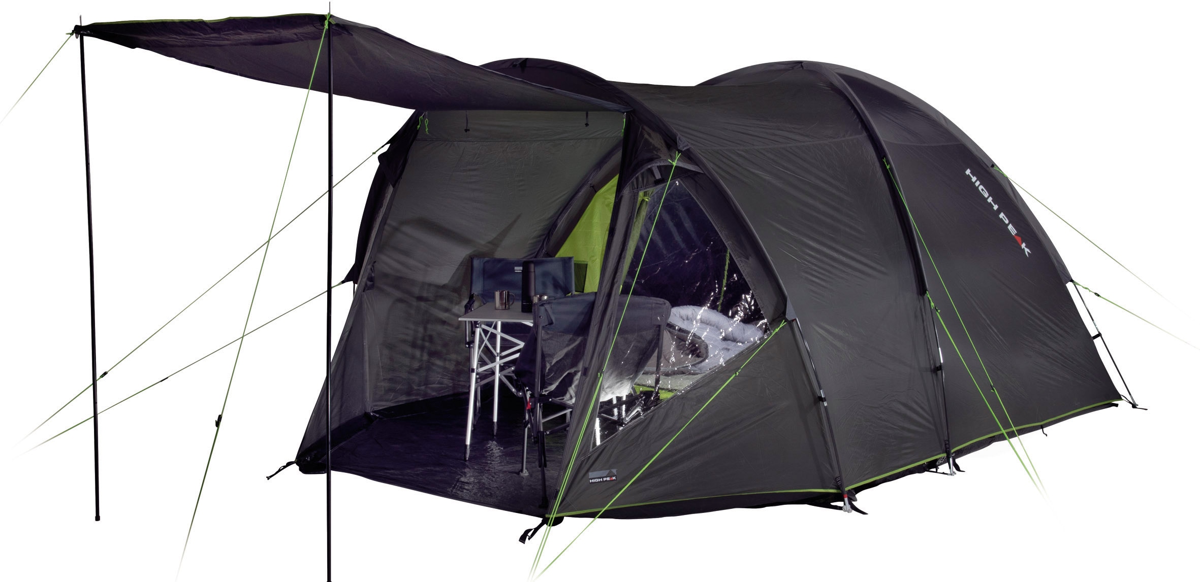 High Peak Kuppelzelt »Samos 5«, 5 Personen