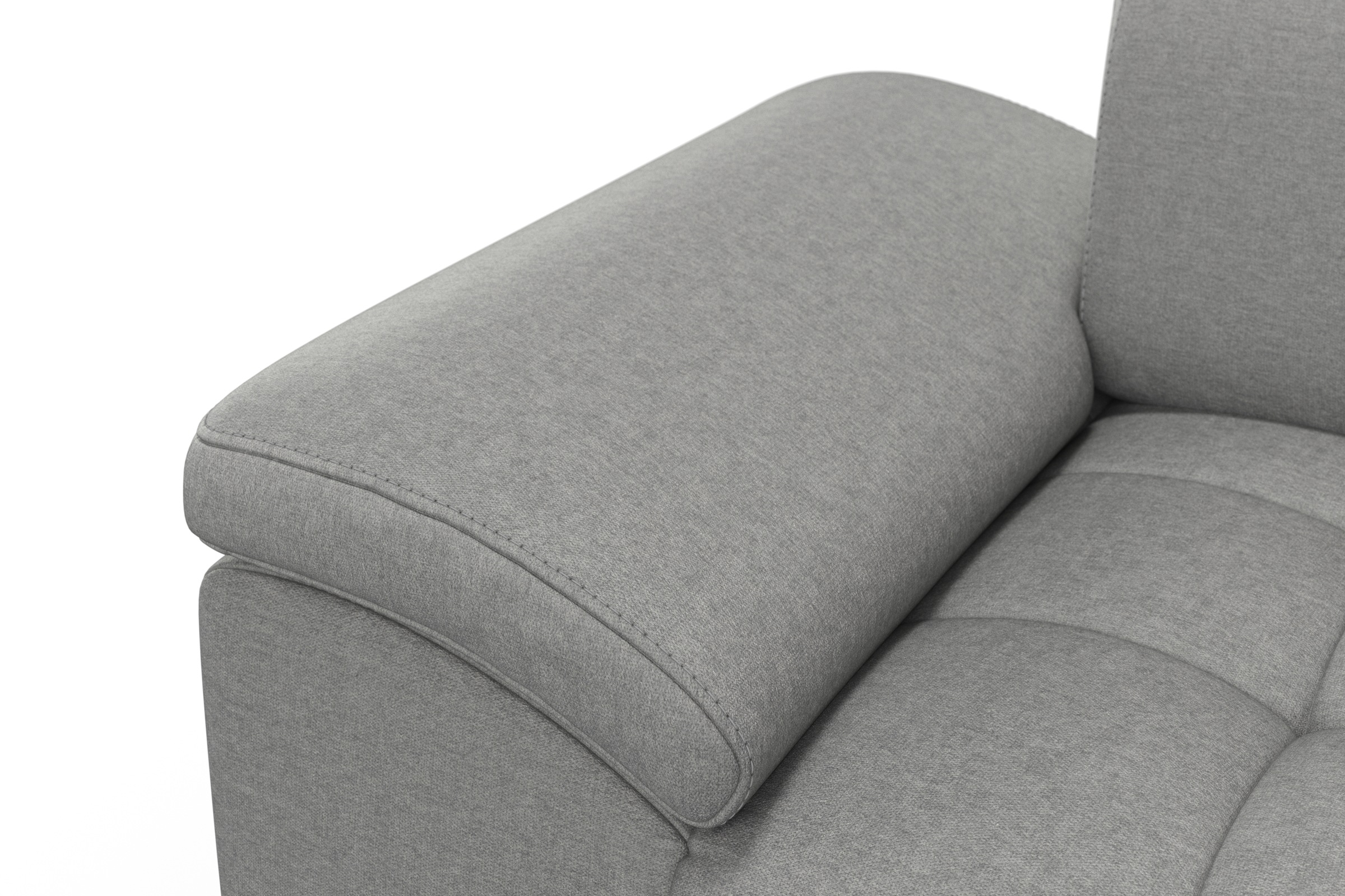 sit&more Ecksofa »Cool L-Form«, wahlweise mit Kopfteilverstellung und Vorziehsitz motorisch