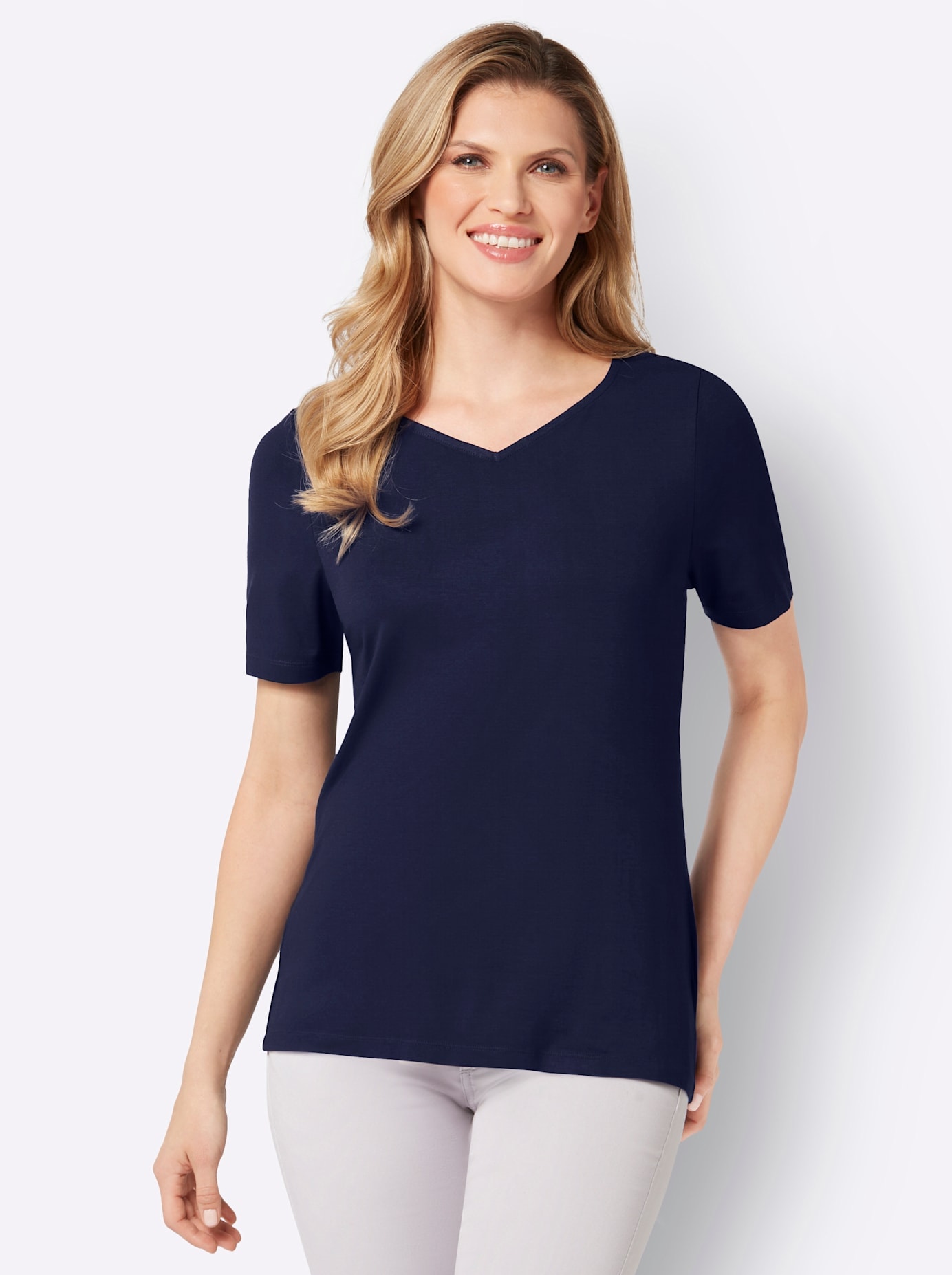 Classic Basics Kurzarmshirt »Kurzarm-Shirt«, (1 tlg.)
