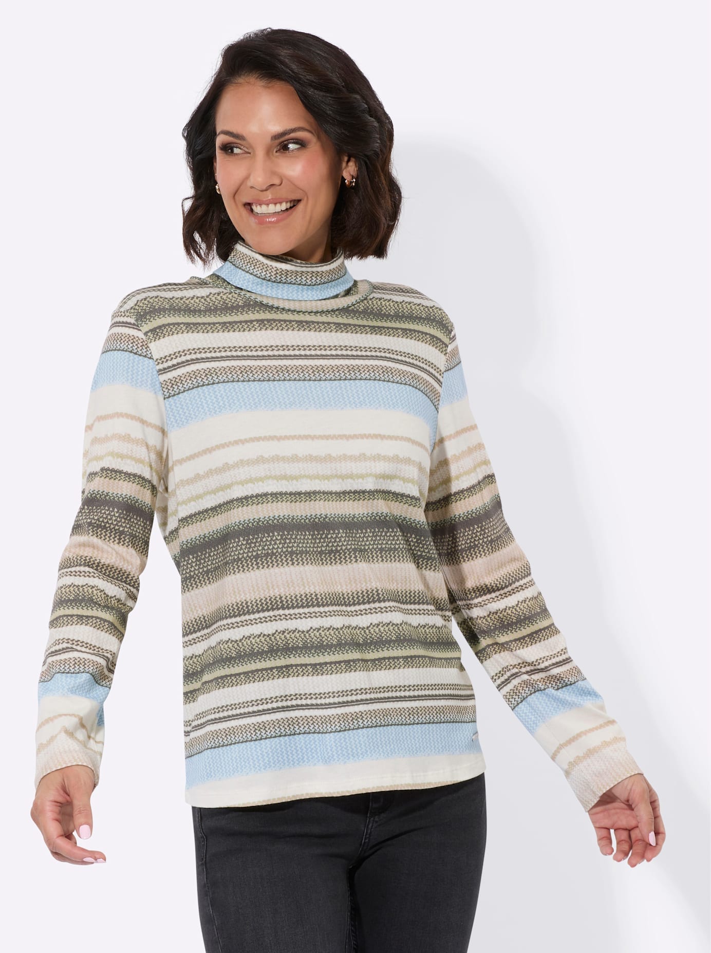 Casual Looks Rollkragenshirt »Rollkragen-Shirt« 1 Stk.