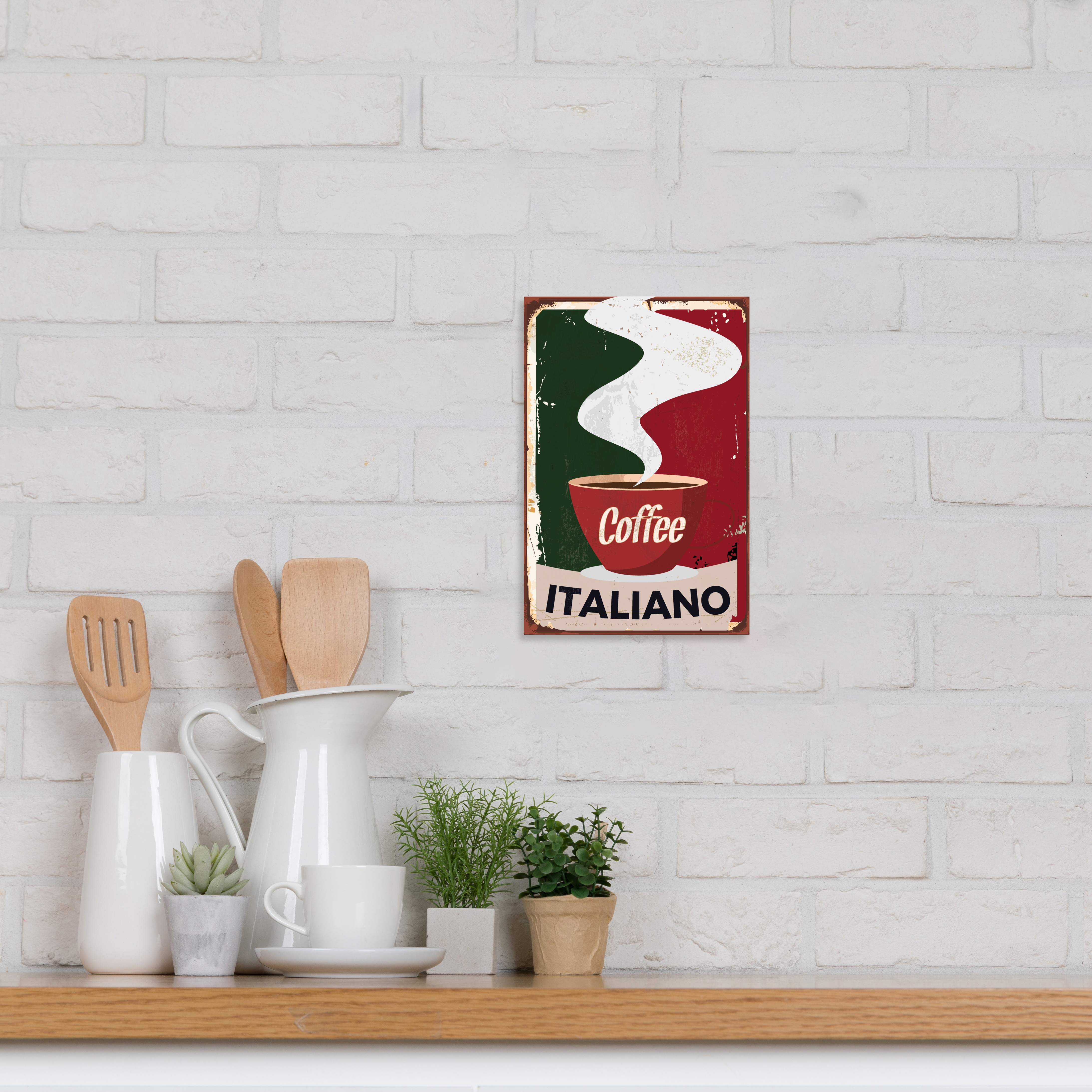 queence "Coffee Italiano" Kaffee Kaffee Bilder Sprüche Coffee, Kaffee, Küche, Sprüche, Schild
