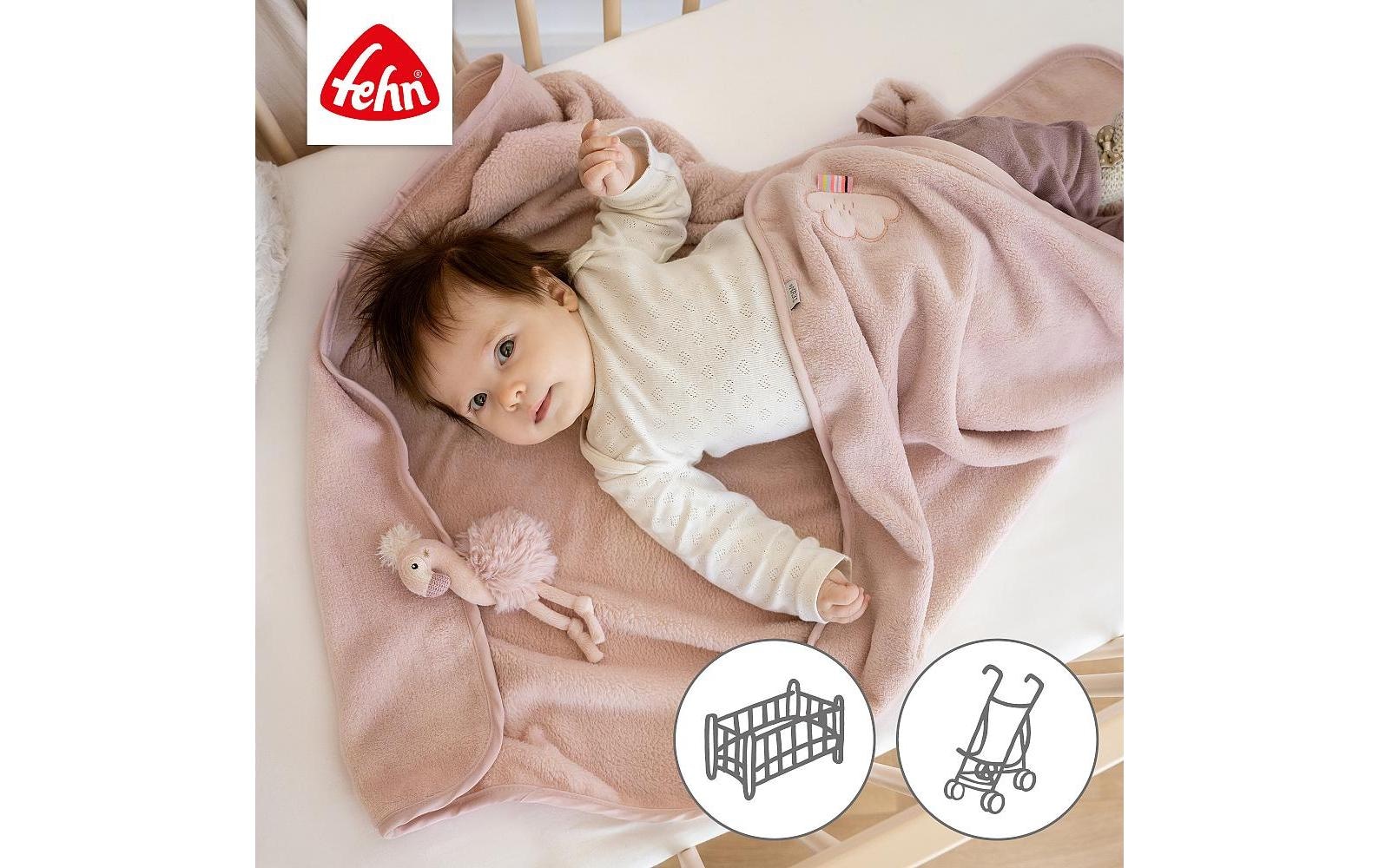 Fehn Babydecke »Flamingo«