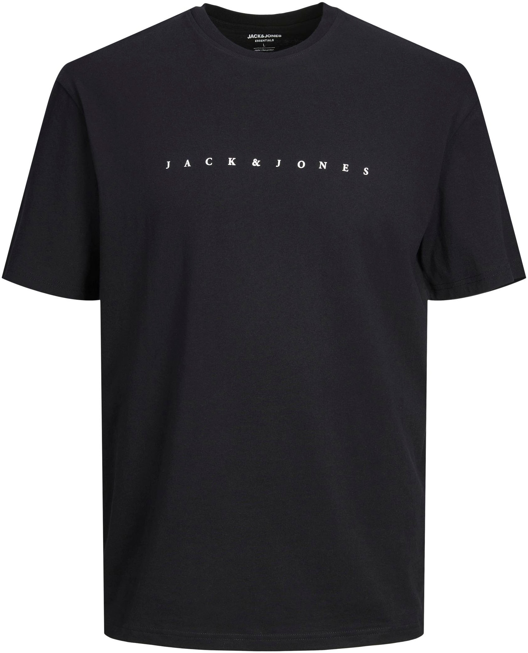 Jack & Jones Rundhalsshirt »JJESTAR mit Pigmentprint und Baumwollgefühl«, mit Pigmentprint