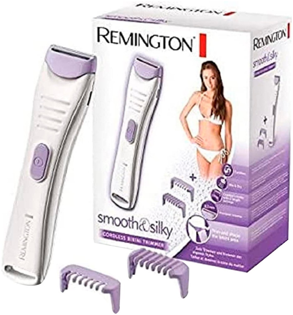 Remington Beauty-Trimmer "BKT4000" 2 Aufsätze bis 0,2mm ohne Hautirritationen,2 Klingen,inkl 2 Aufsteckkämme (2&4mm)