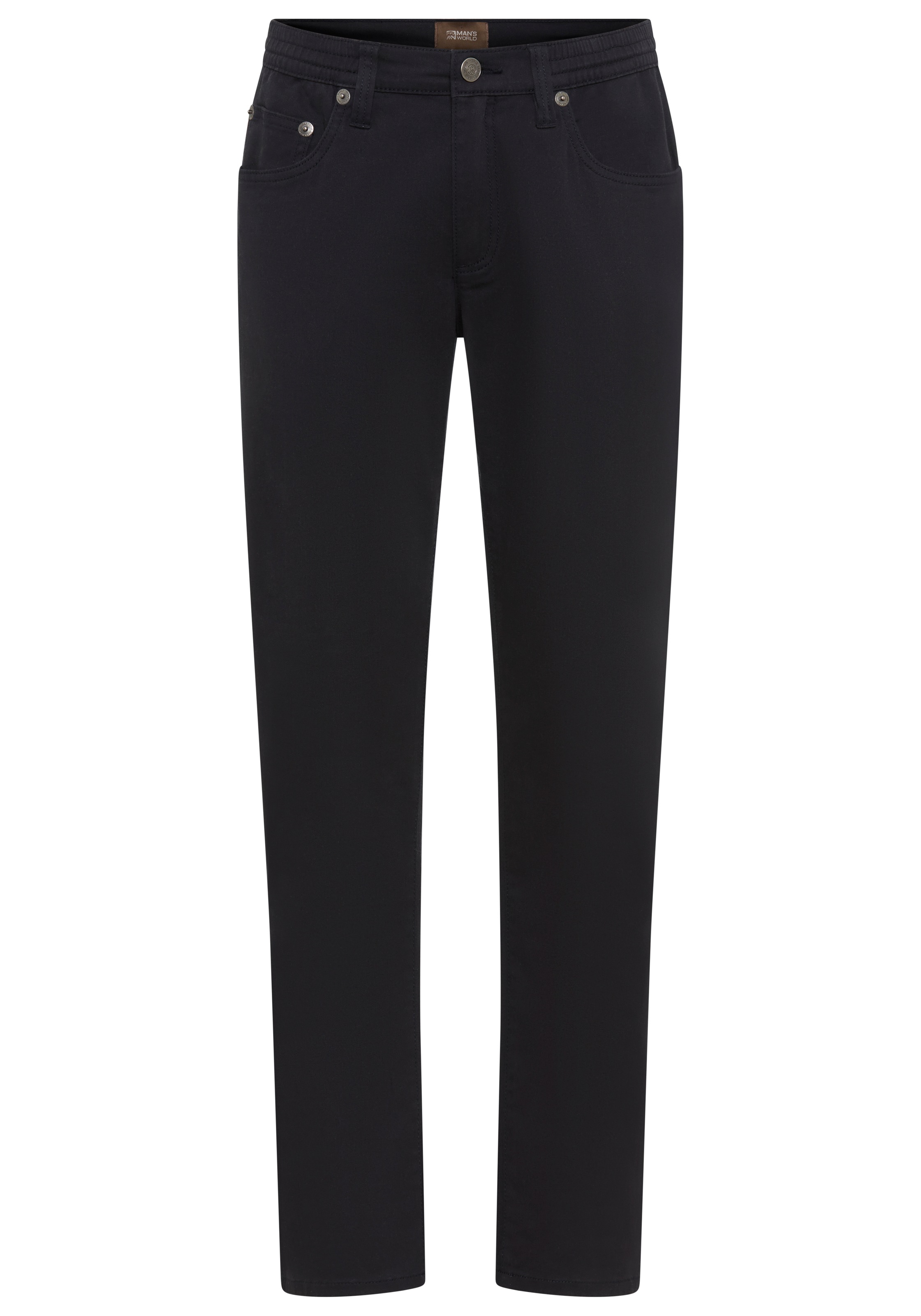 Man's World 5-Pocket-Hose, Stretchhose mit Dehnbund