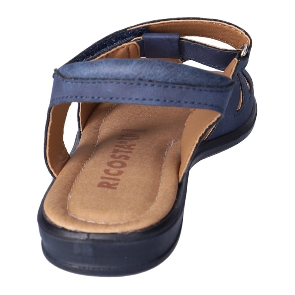 Ricosta Sandale »Ana WMS: mittel«, Sommerschuh, Klettschuh, Sandalette, mit Klettverschluss