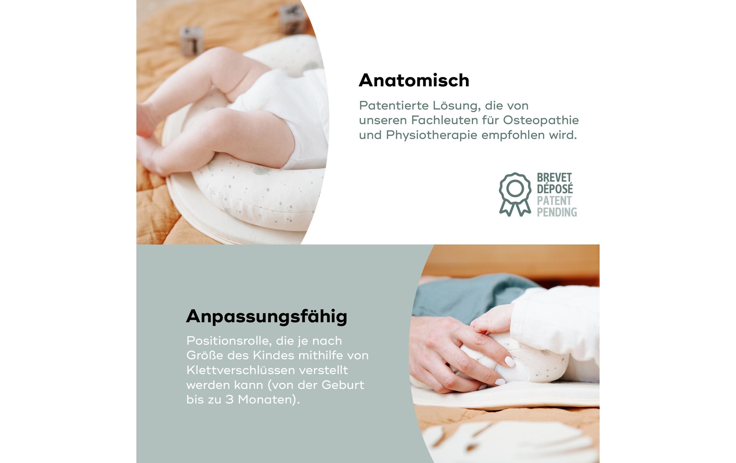 BABYMOOV Nackenkissen »Cosydream Fresh Mineral Beige«